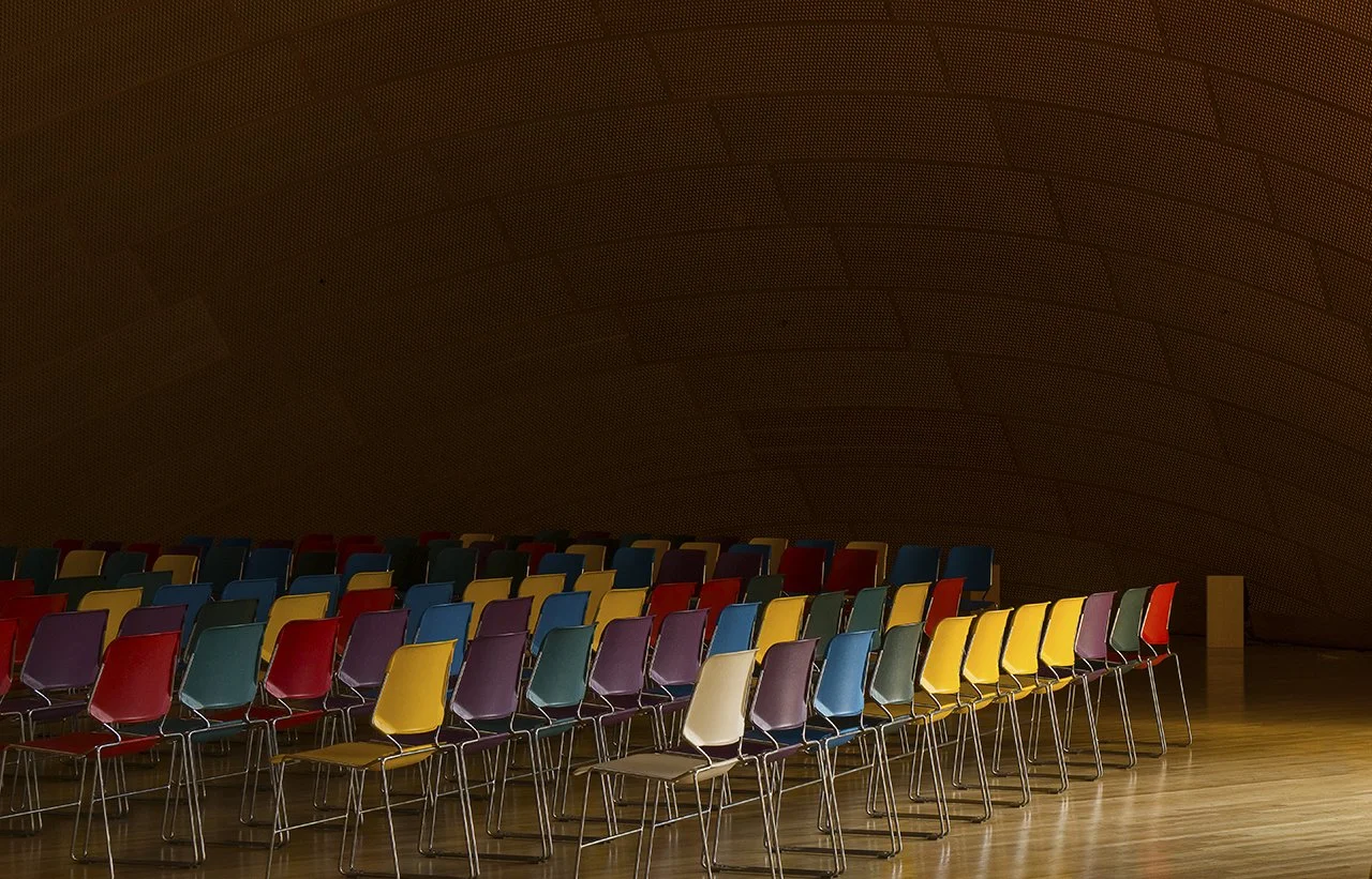 Colorful Chairs, Walt Disney Concert Hall