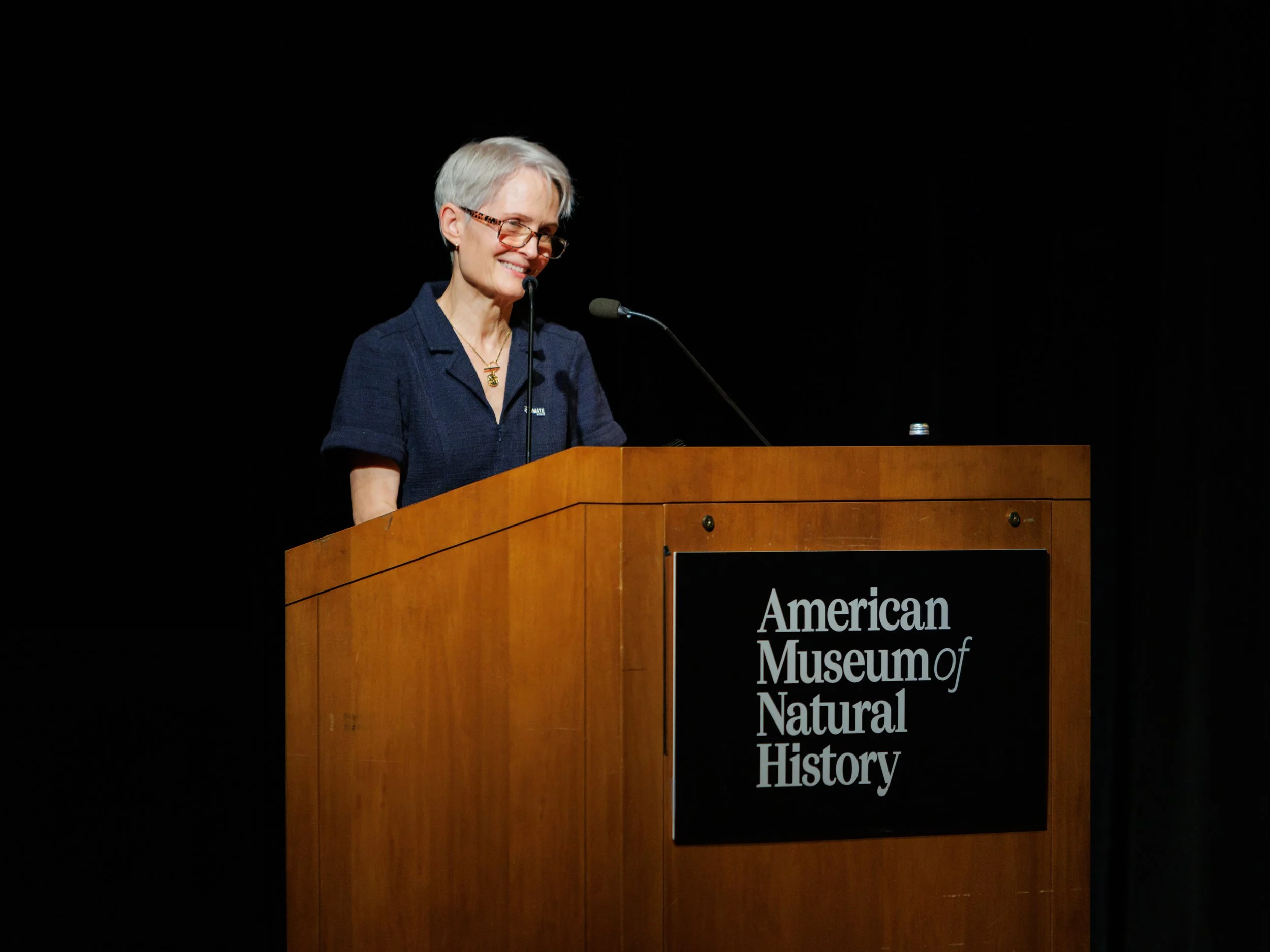 Miranda speaks at the American Museum of Natural History. New York, NY.