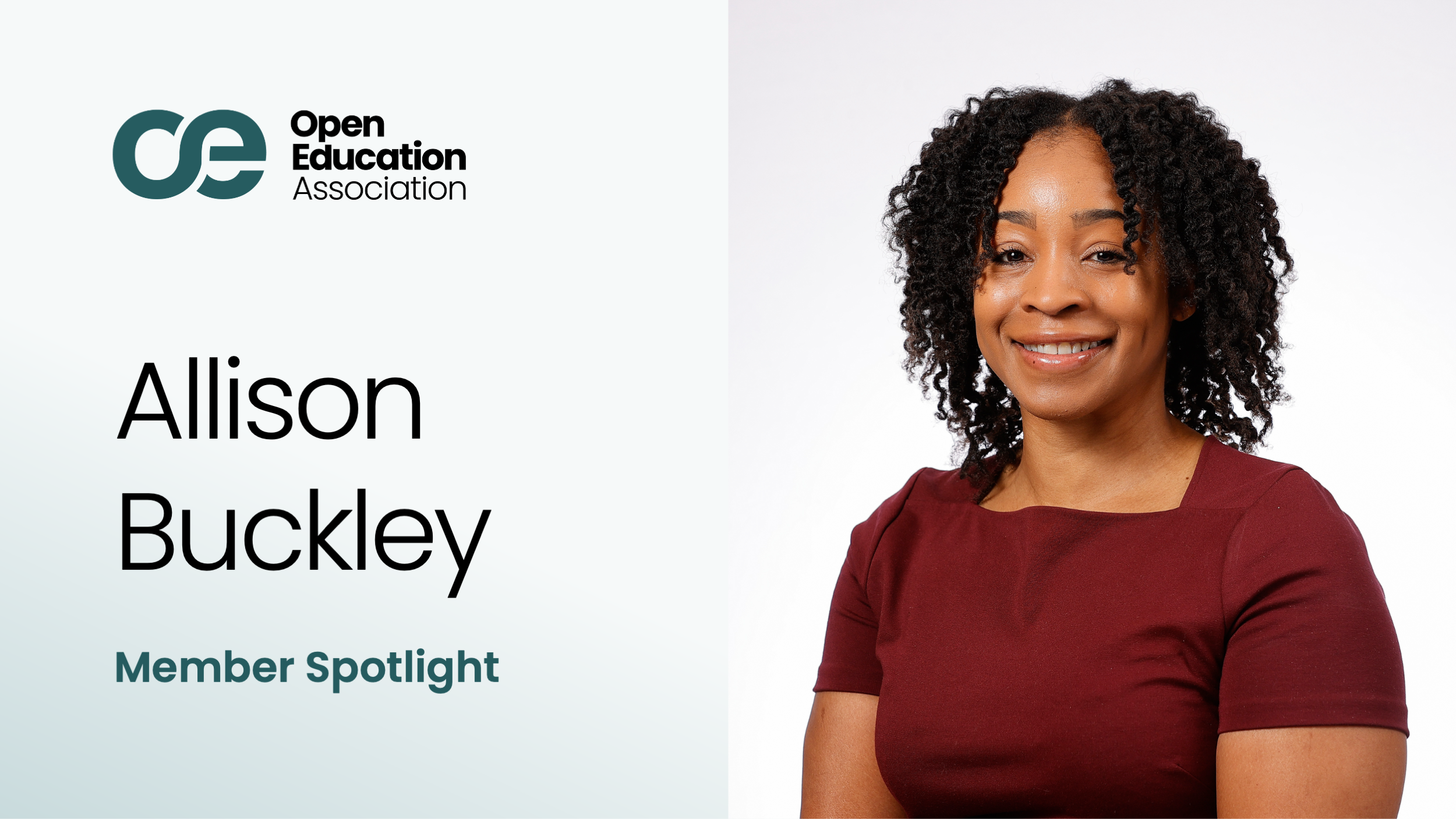 Member Spotlight: Allison Buckley