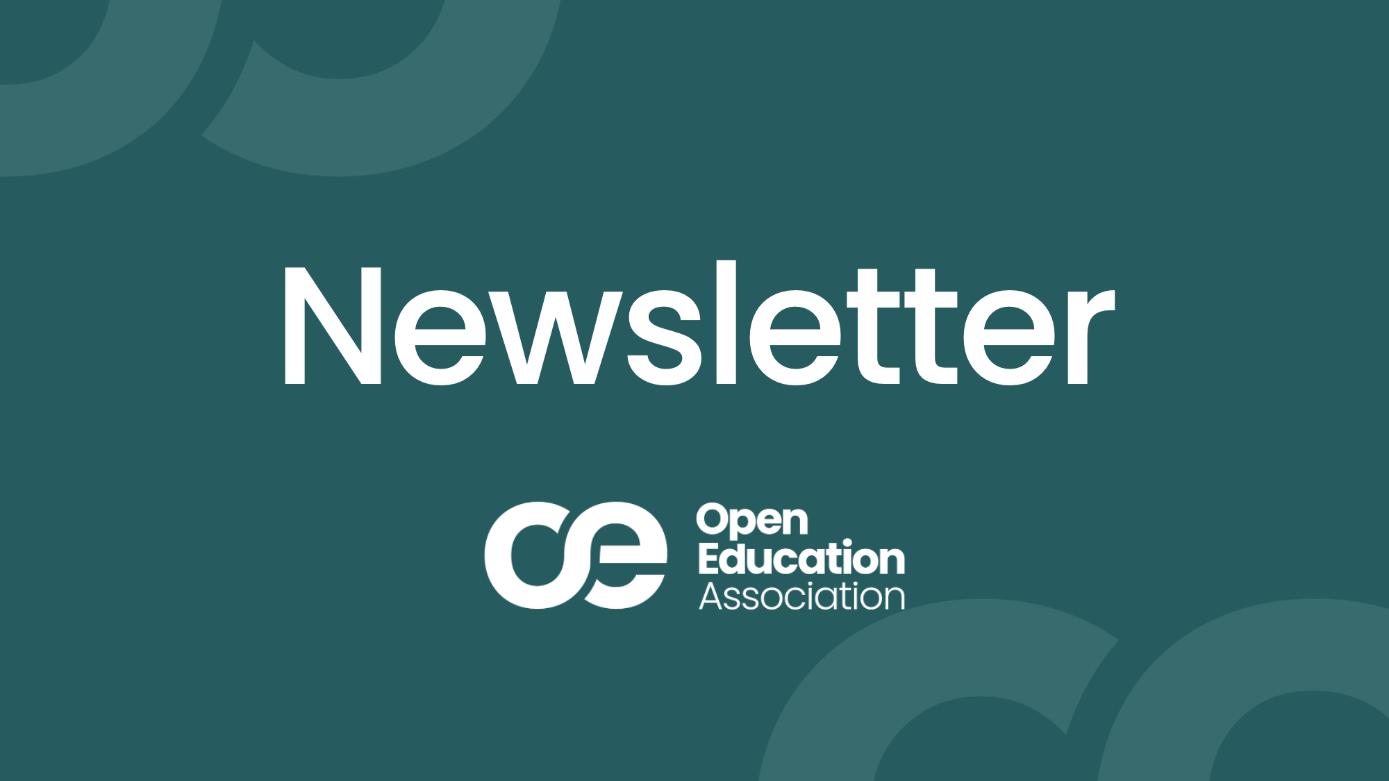 February Newsletter: Happy Open Education Week