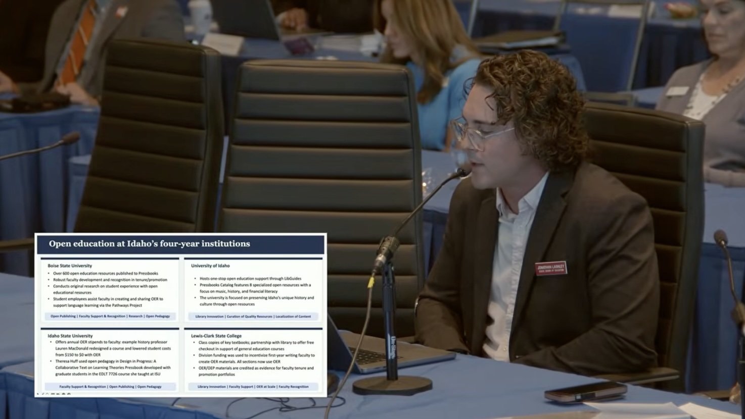 Idaho Adopts Strengthened Course Material Affordability Policy