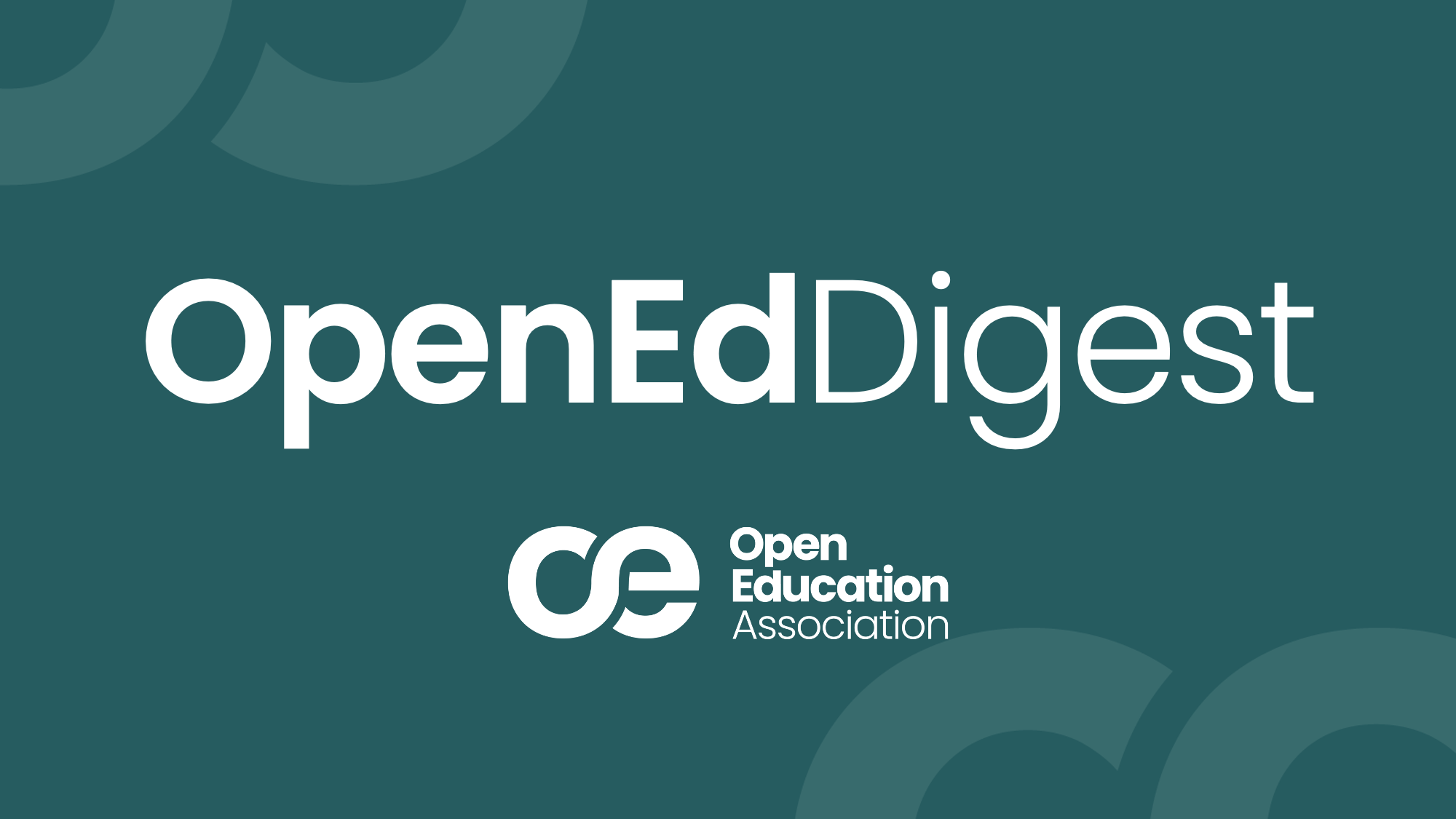 OpenEd Digest - August 2026