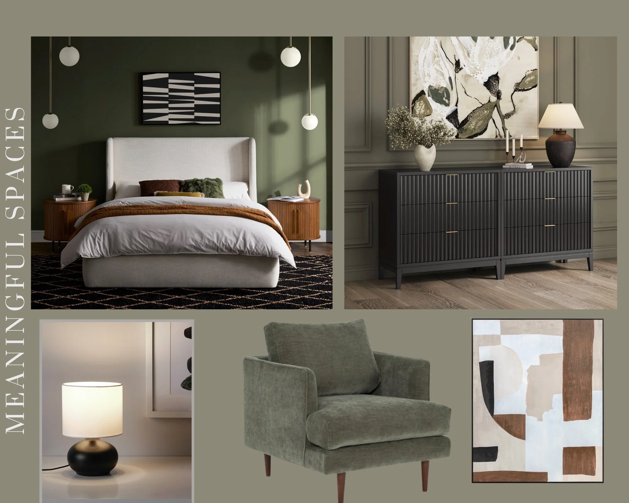 Masculine Master Bedroom