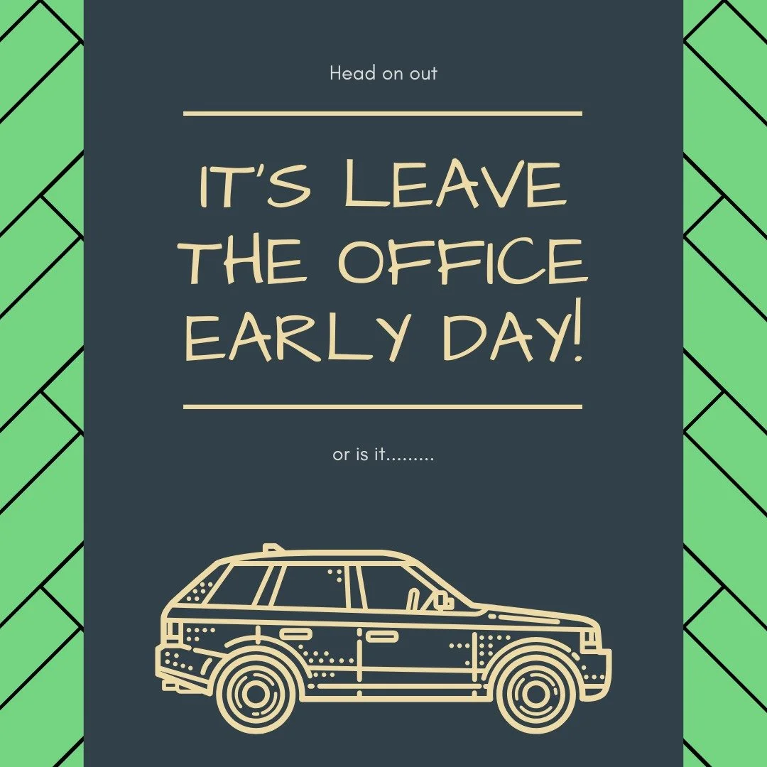 Today might be National Leave the Office Early Day&hellip;

But let&rsquo;s be real&mdash;when you&rsquo;re building something from scratch, early days and late nights are the norm.

The hustle is real. The grind is constant.

Don&rsquo;t let all tha
