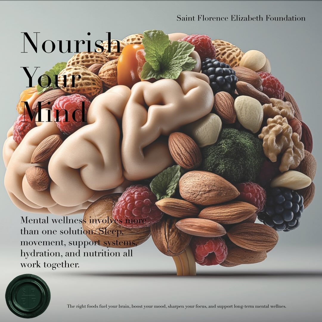 Mental wellness involves more than one solution. Sleep, movement, support systems, hydration, and nutrition all work together.