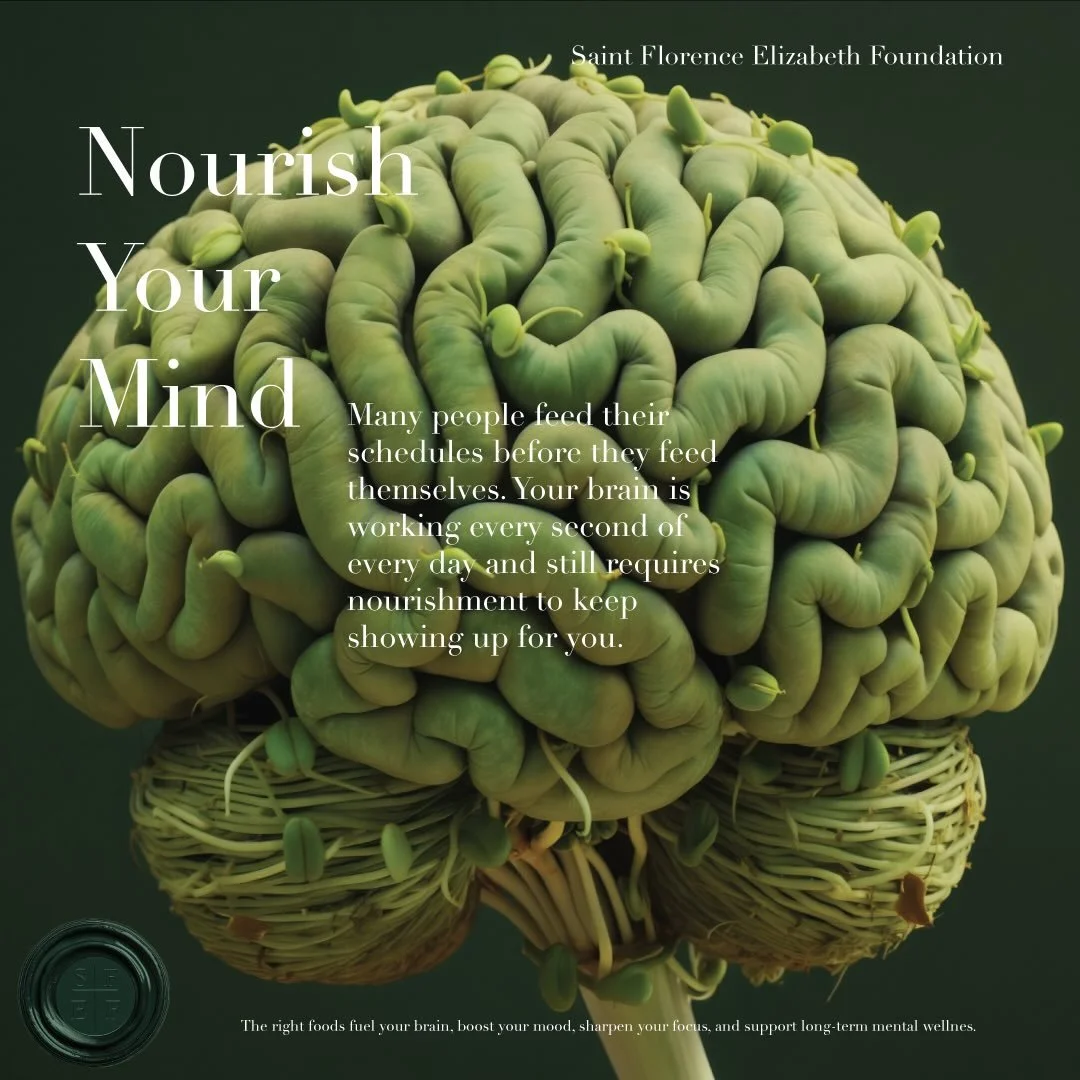 Many people feed their schedules before they feed themselves. Your brain is working every second of every day and still requires nourishment to keep showing up for you. #mentalhealth #mentalhealthawareness #nutrition #agriculture #healthylifestyle