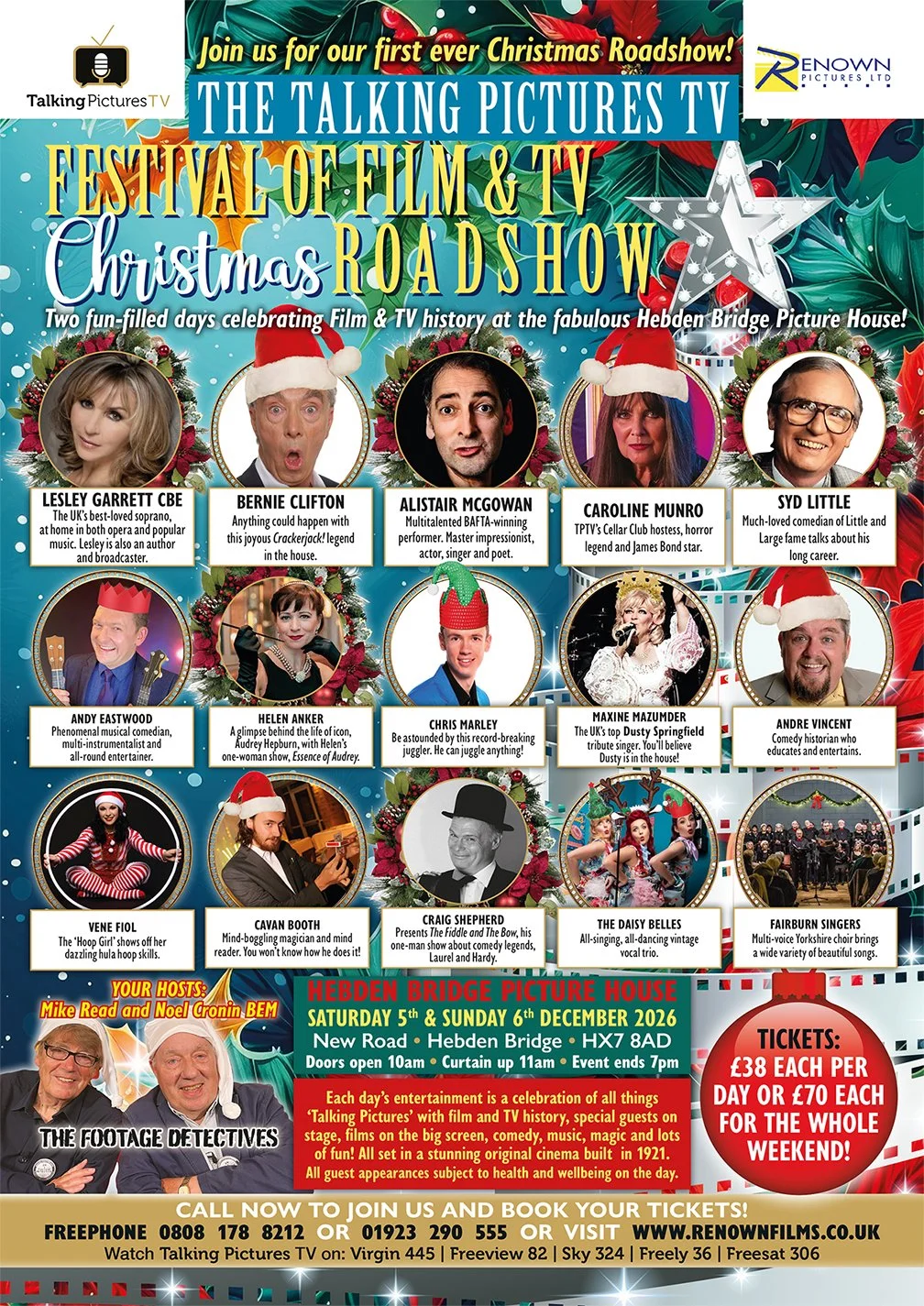 Poster for TVTP Xmas Roadshow
