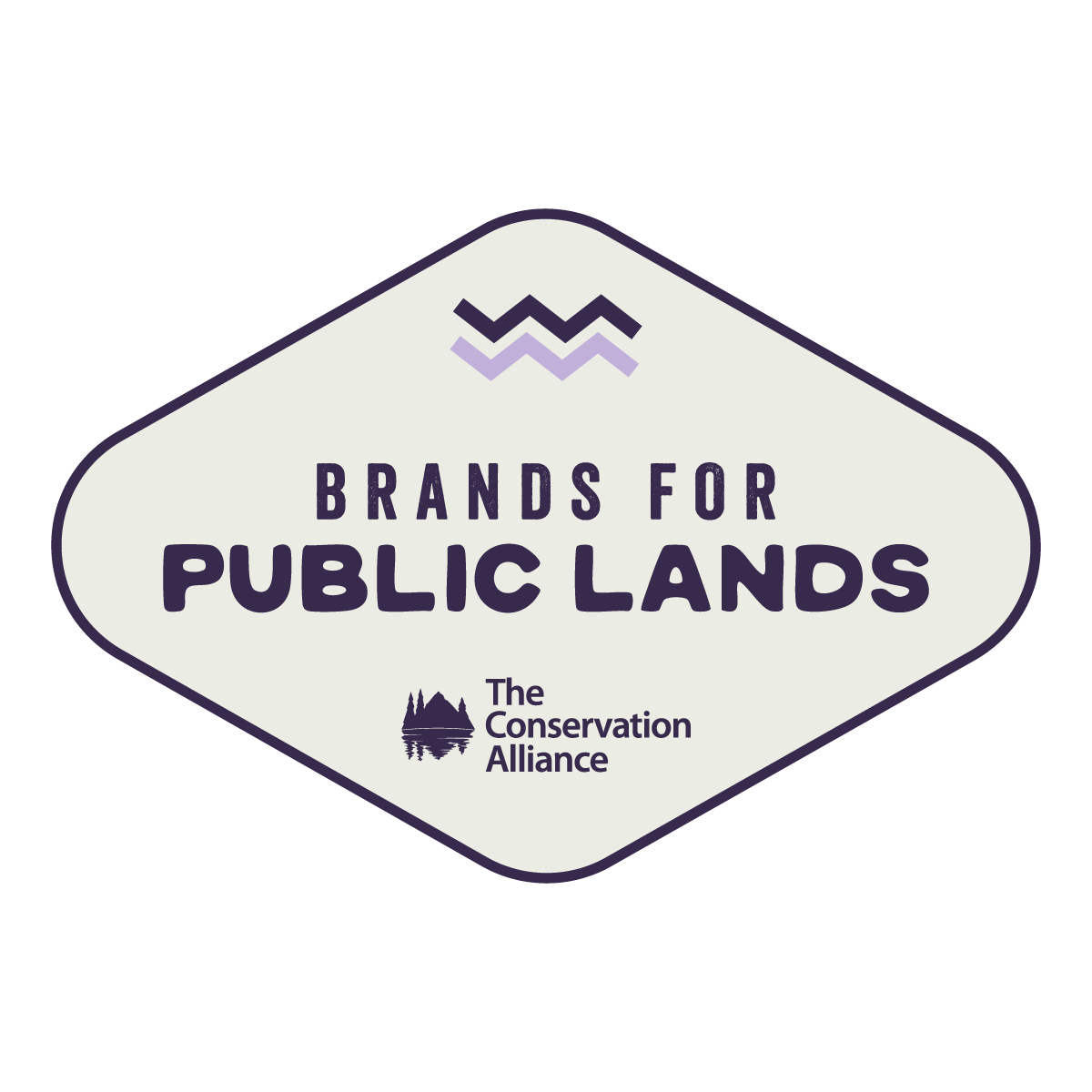 Brands-for-Public-Lands_Diamond-Badge_White (Wave).png