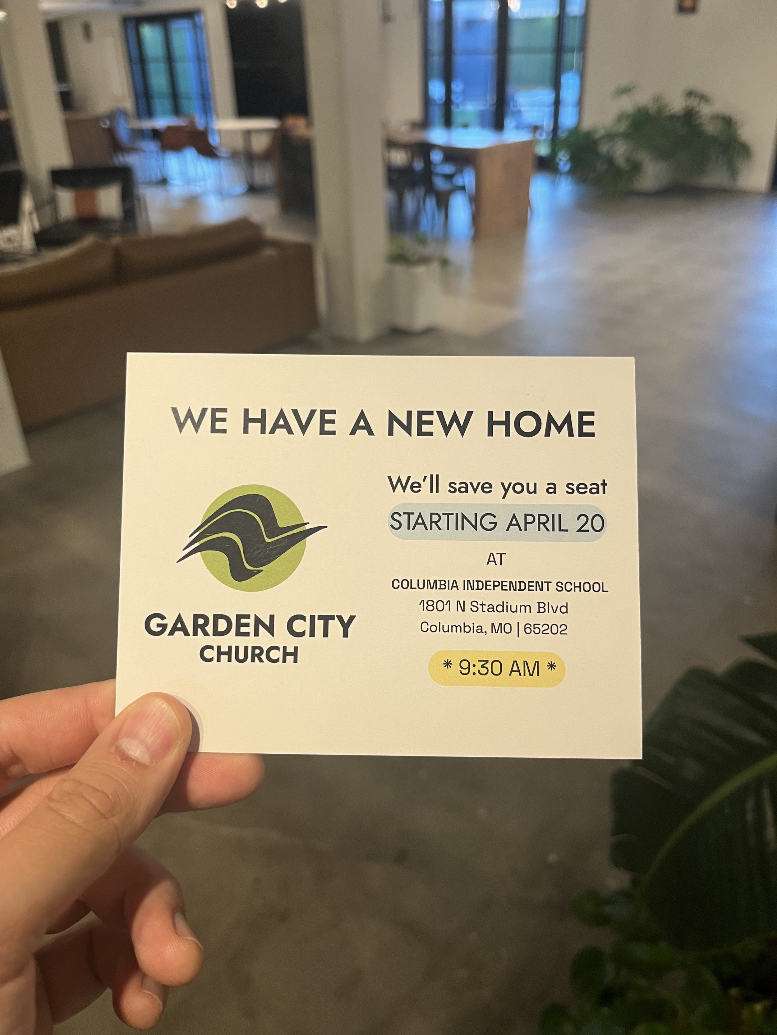 We’re Moving