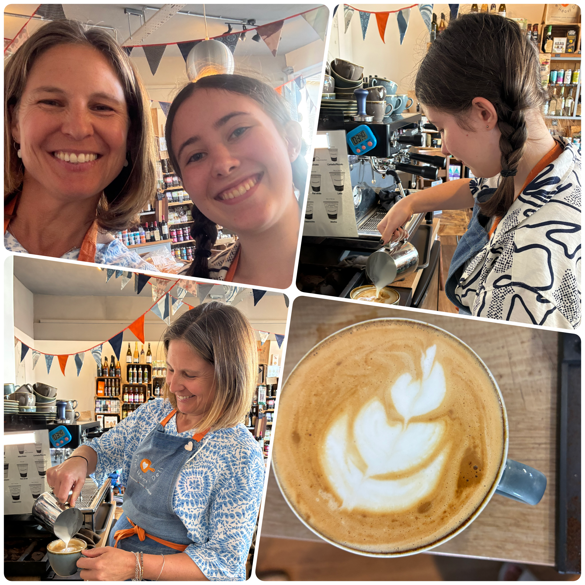 Enjoying some barista training this week!