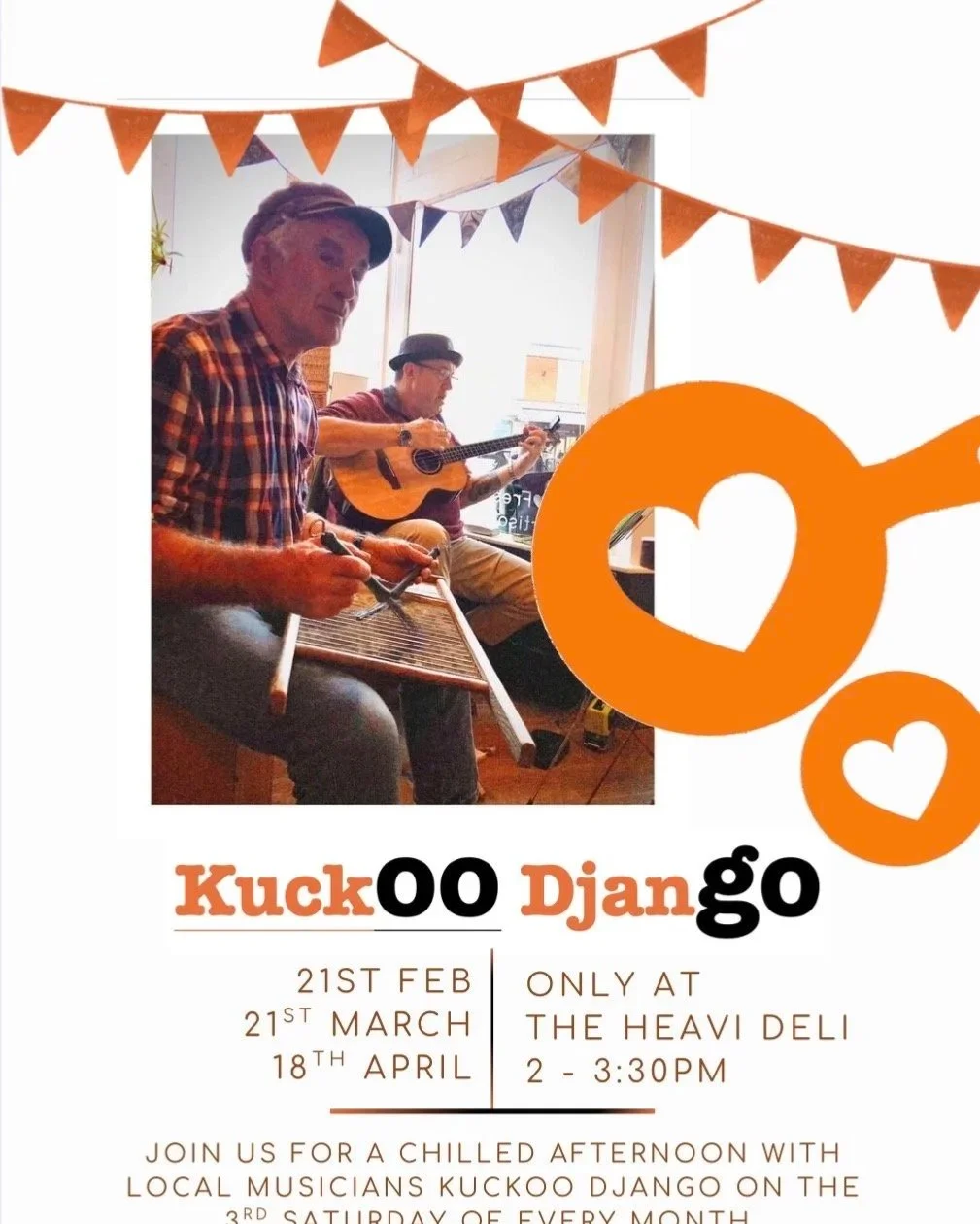 Join us on Saturday for live music!