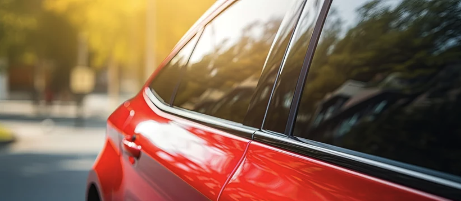 Tesla Red Ceramic Window Tint Los Angeles.png