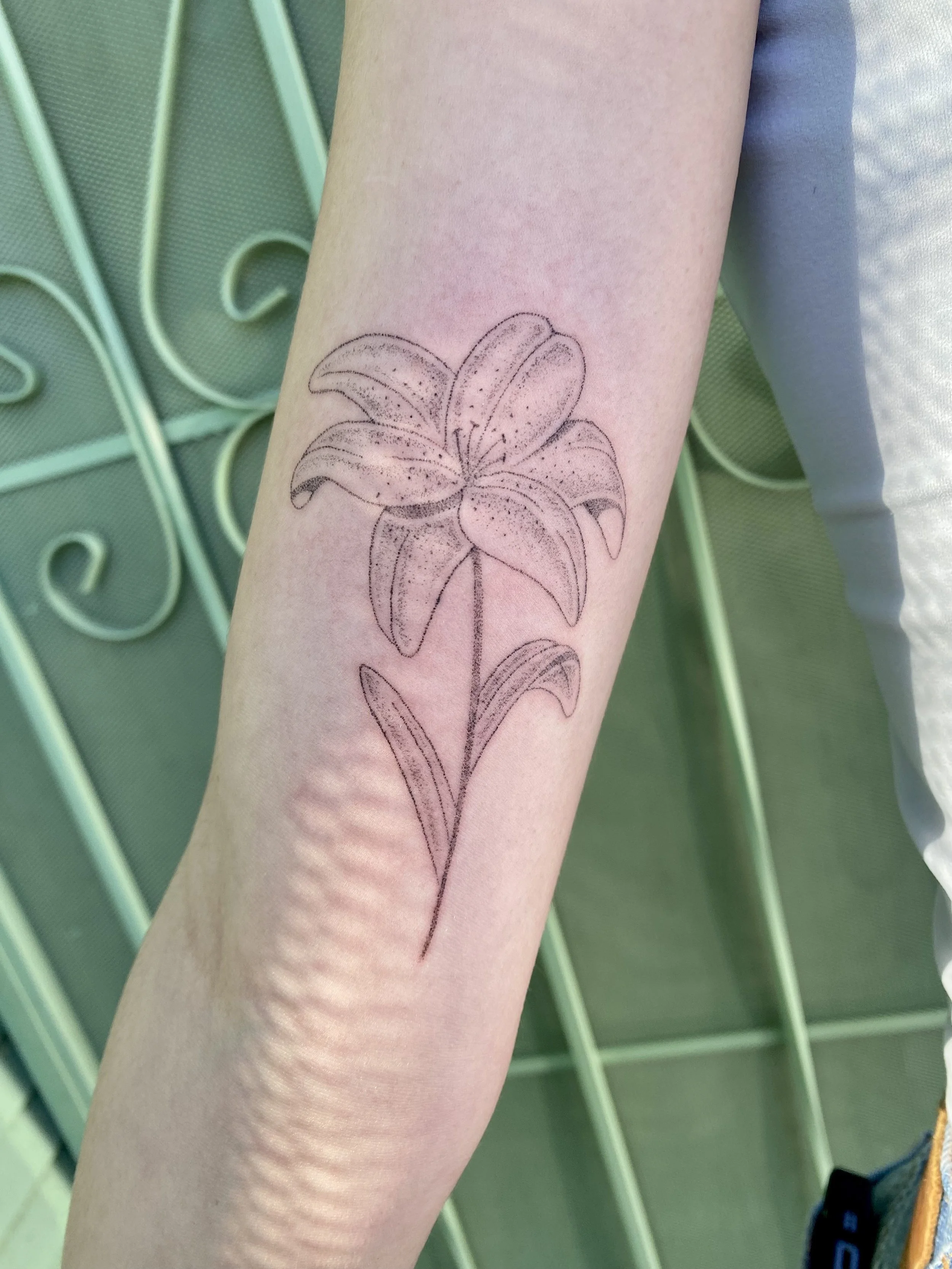 tattoo of a flower