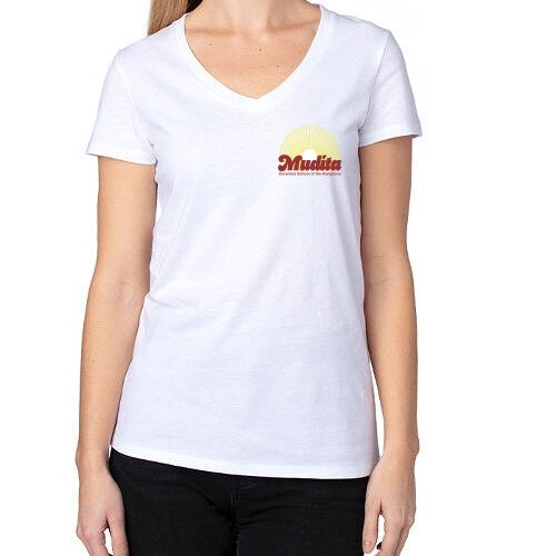 Women's White Logo Tee