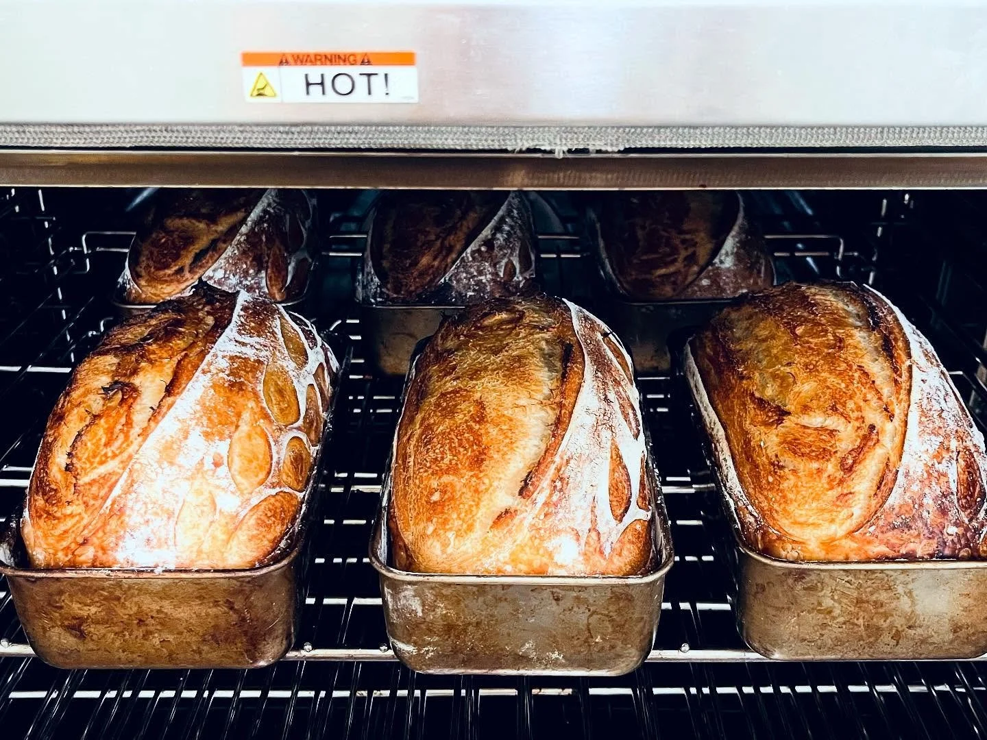 Did you know? We make sourdough sandwich loaves every day we&rsquo;re open! Made from NC milled certified organic flour, water and sea salt. The bread comes out of the oven around 10:30/11am each day, and usually sells out within a couple hours. If y