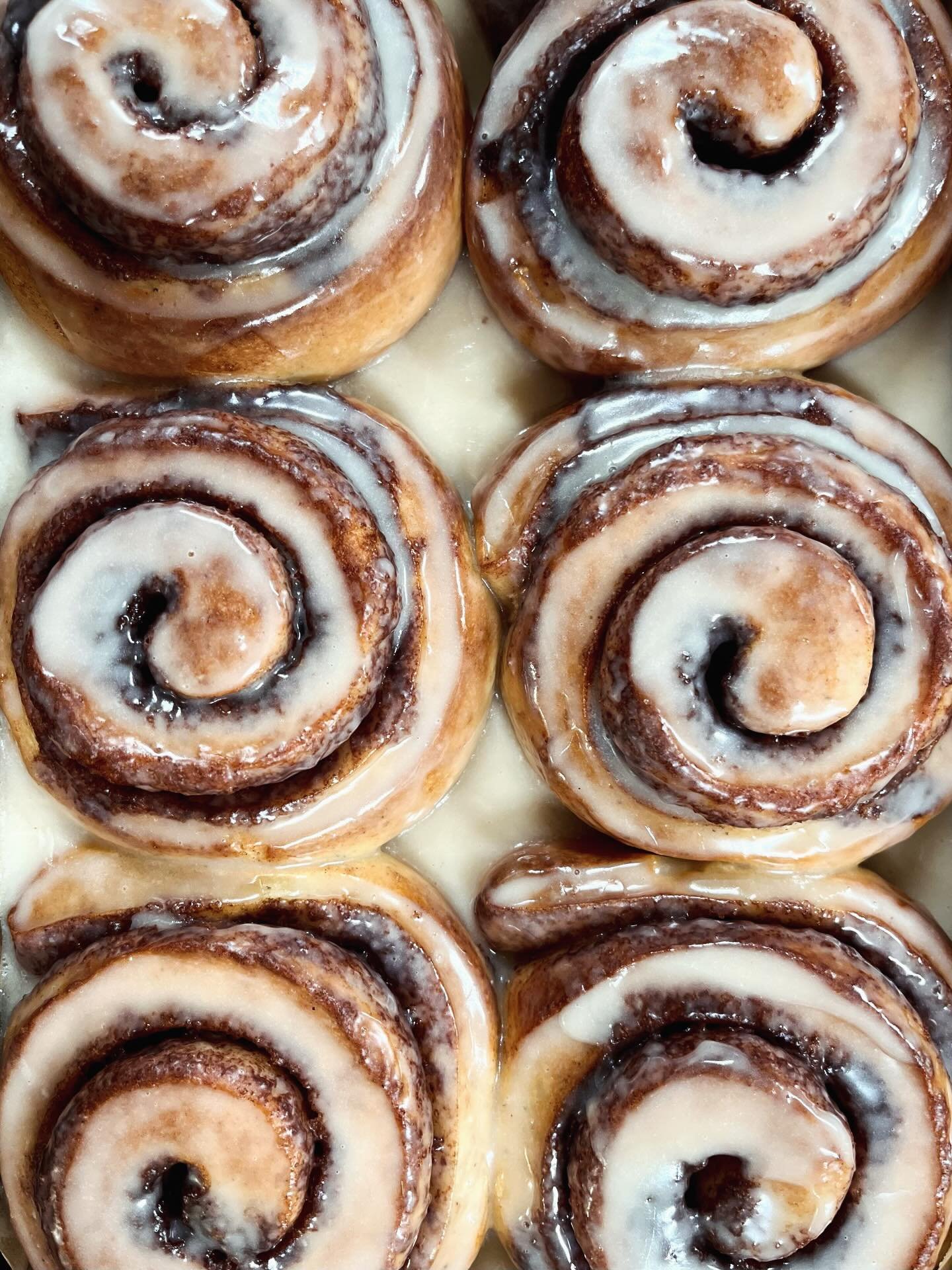 One more holiday pre-order for you: take-and-bake cinnamon rolls!! Each order will contain 6 frozen cinnamon rolls, a container of icing, and instructions for baking. $36/order.

Orders will be accepted until 5pm on December 22nd, for pick-up on Dece