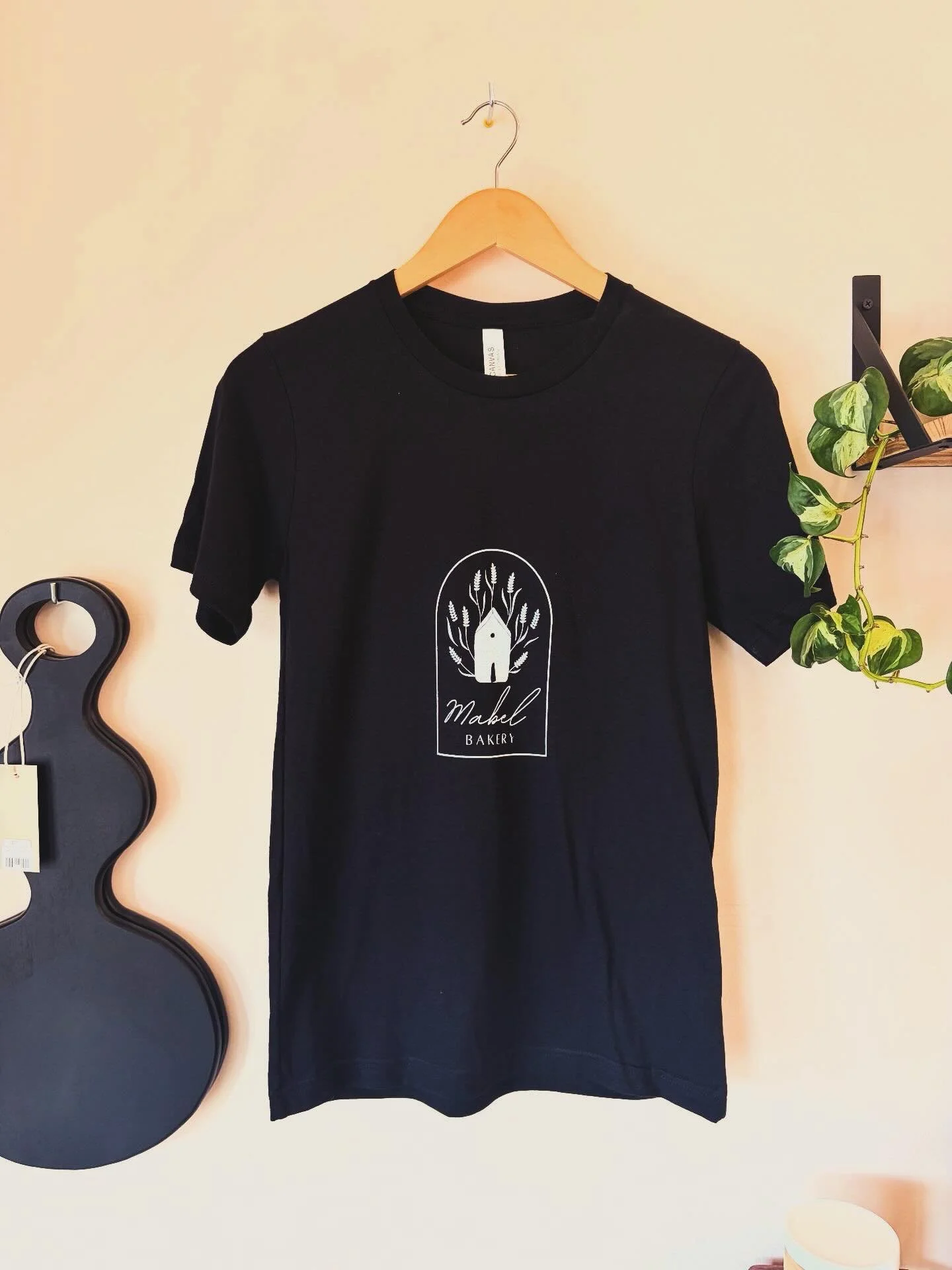 Just in time for this gorgeous weather, we&rsquo;ve got tees!! Hand screen-printed locally, and available in a range of sizes in black, olive, steel &amp; mauve shirts. Come check them out!