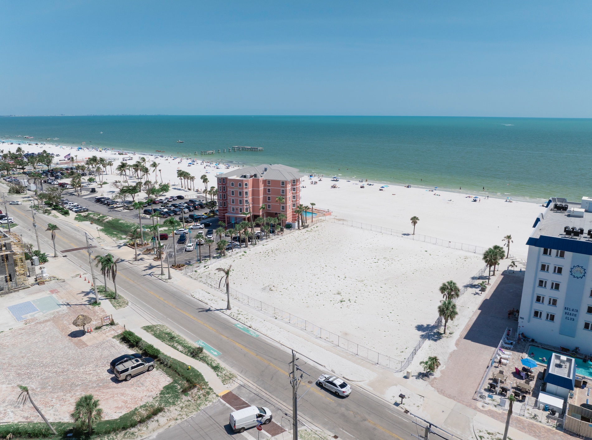 Royal Beach Club Gulf-front gateway parcel on Fort Myers Beach, Florida