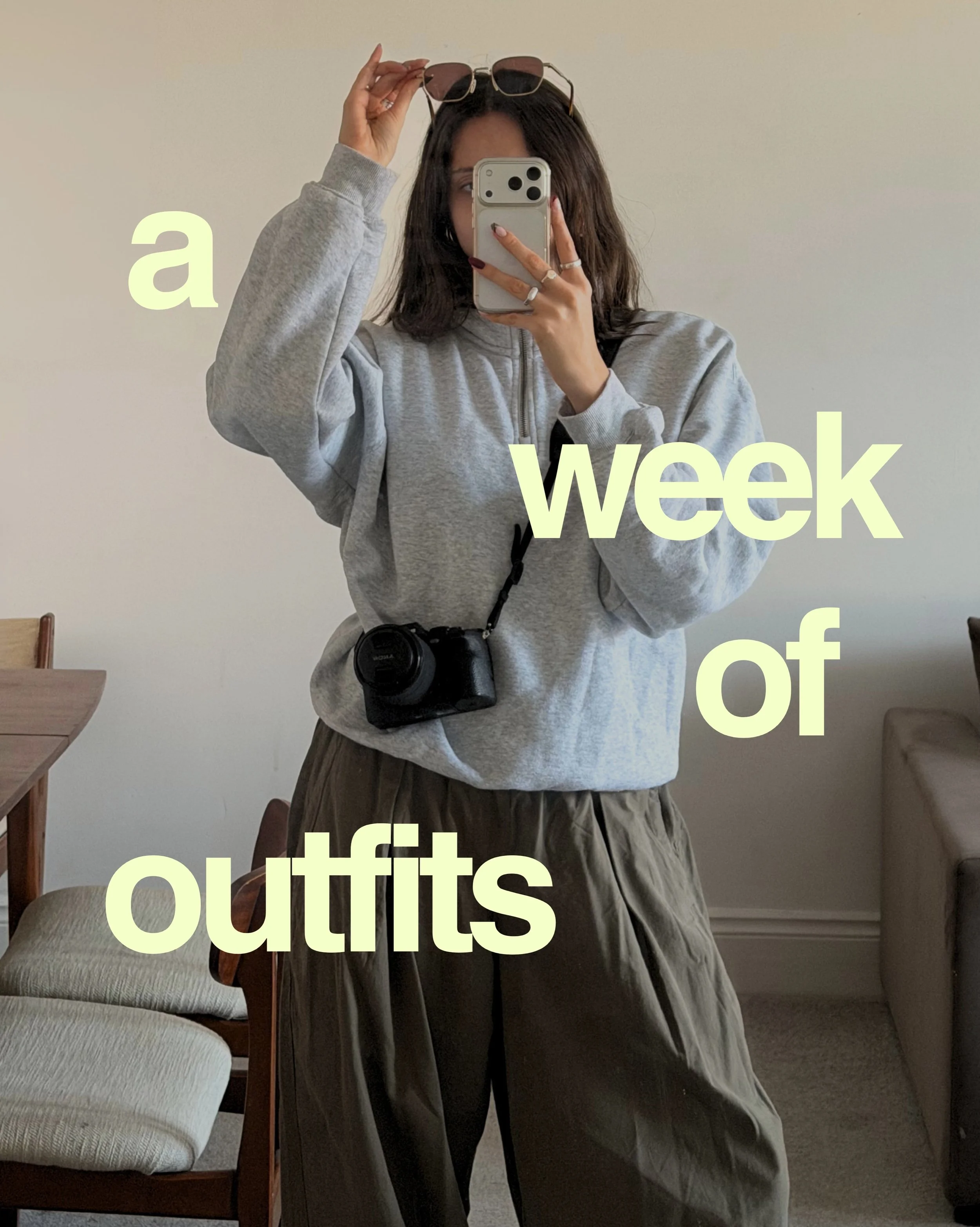 last weeks what I wore &amp; what I did photographer edition ✨