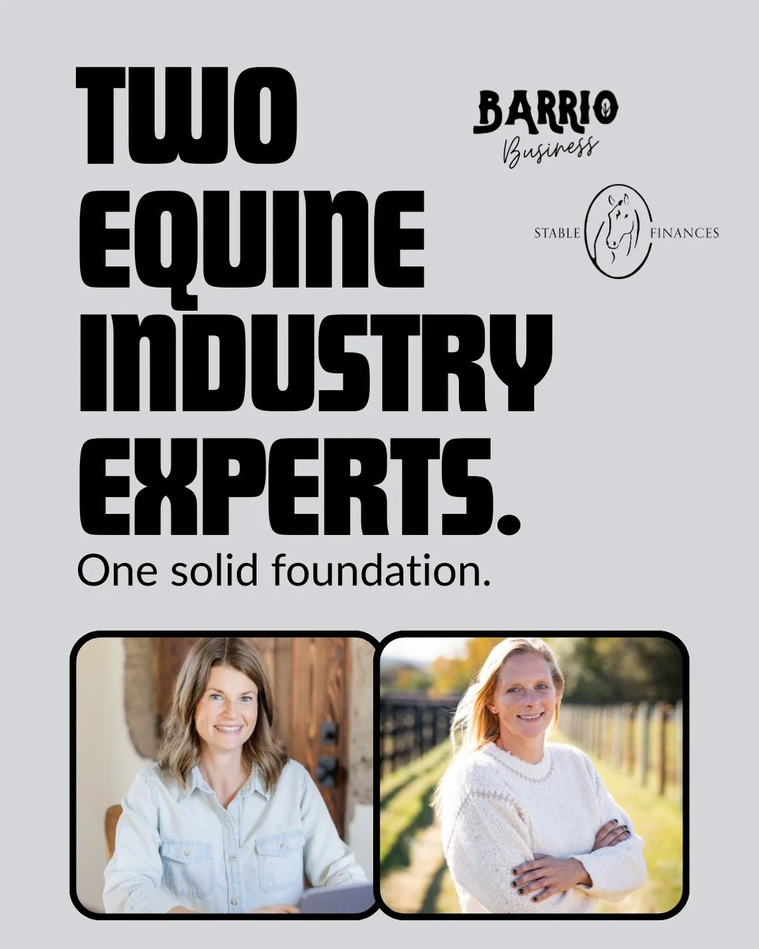 🚨 Horse business owners (or soon-to-be ones)&hellip; this series is for you.

If you&rsquo;re building something in the equine world - lessons, training, breeding, bodywork, sales, whatever it is - how you set it up now matters more than you think.
