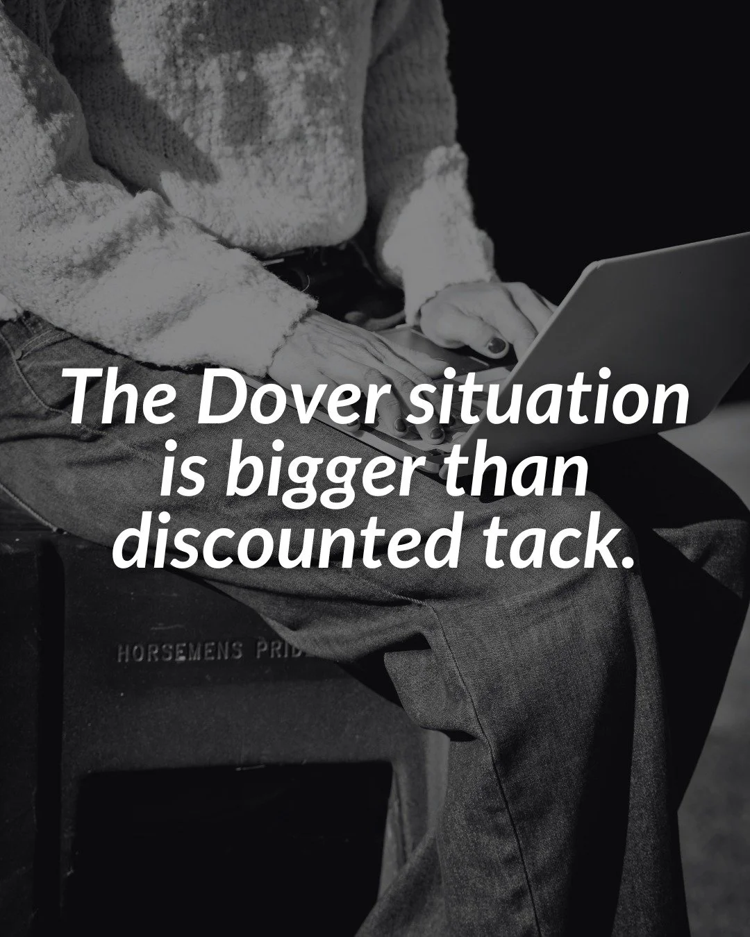 I have been watching the Dover Saddlery situation unfold and I think it deserves more than just a "use your gift cards" post.

Here is what people are not talking about enough - the vendors. Small businesses and manufacturers in this very i