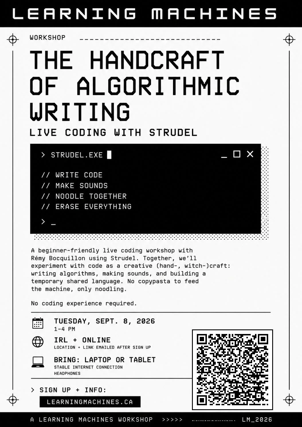 LEARNING MACHINES x Rémy</span> BOCQUILLON