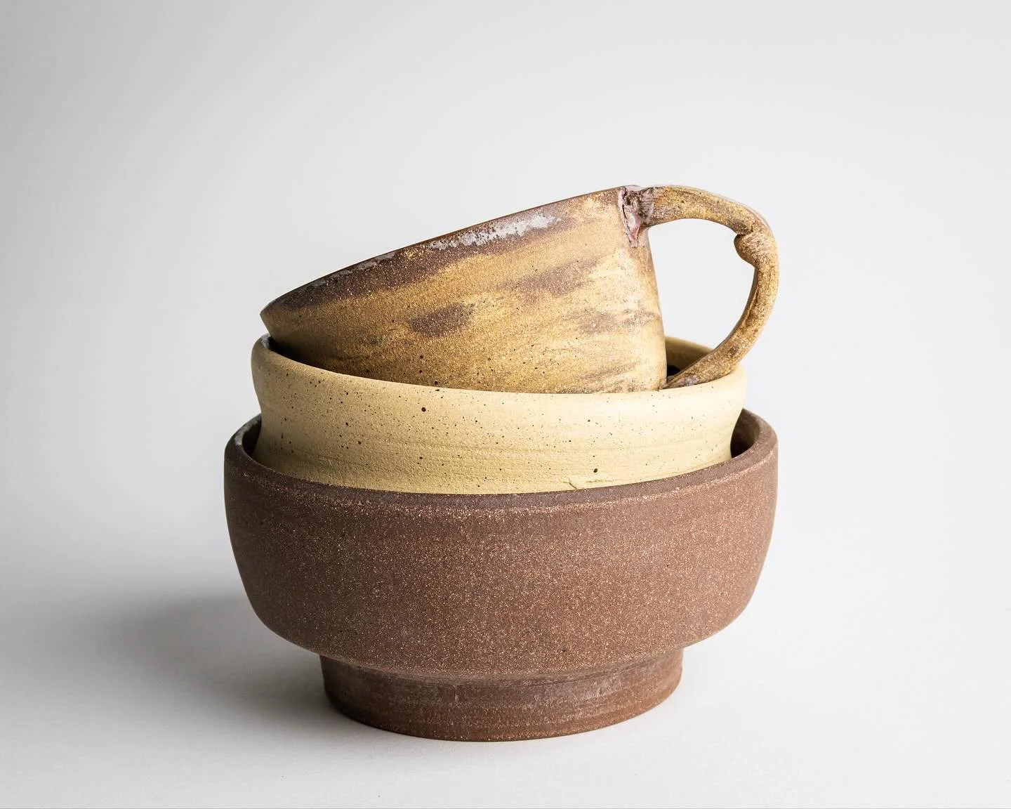 A rare post of some of the functional work I&rsquo;ve been producing lately. The pieces I&rsquo;ve made have been a great blend of throwing practice, clay body experimentation, and glaze concoctions. 

#ceramics #clay #wheelthrowing #wheelthrownceram