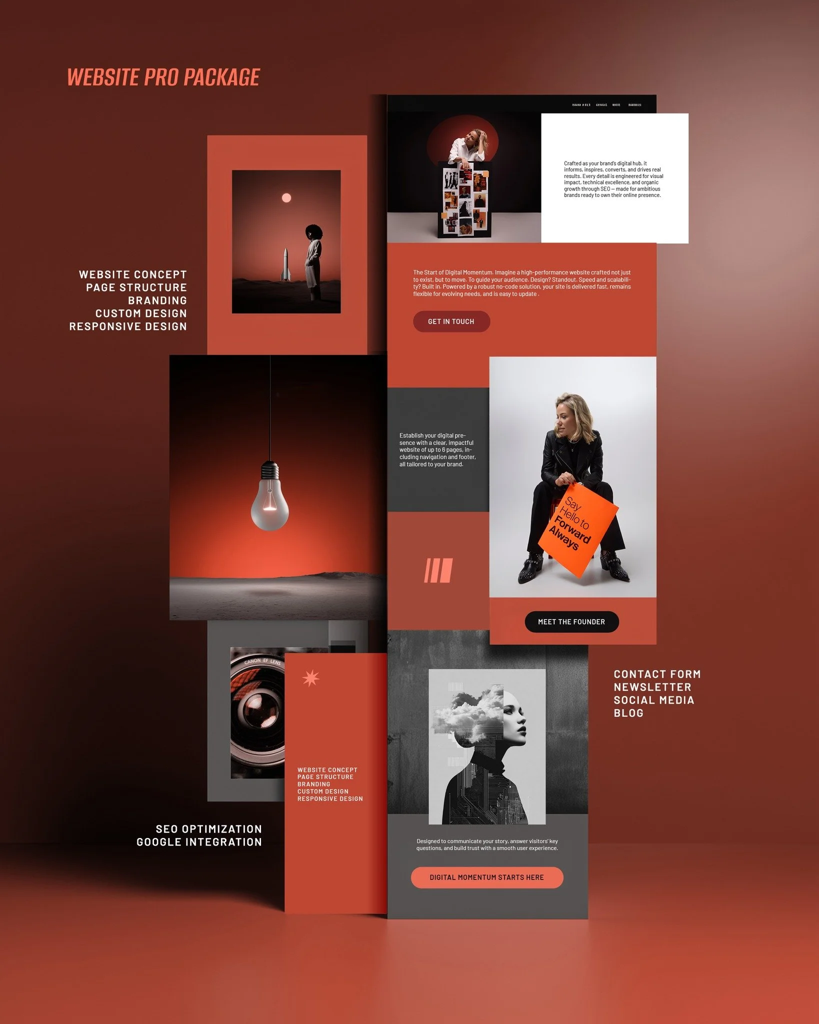 ➤ The Start of Digital Momentum. ➤ Imagine a high-performance #website crafted not just to exist, but to move. To guide your audience. To convert visitors into loyal customers. To tell your story with clarity, confidence, and style. This is more than