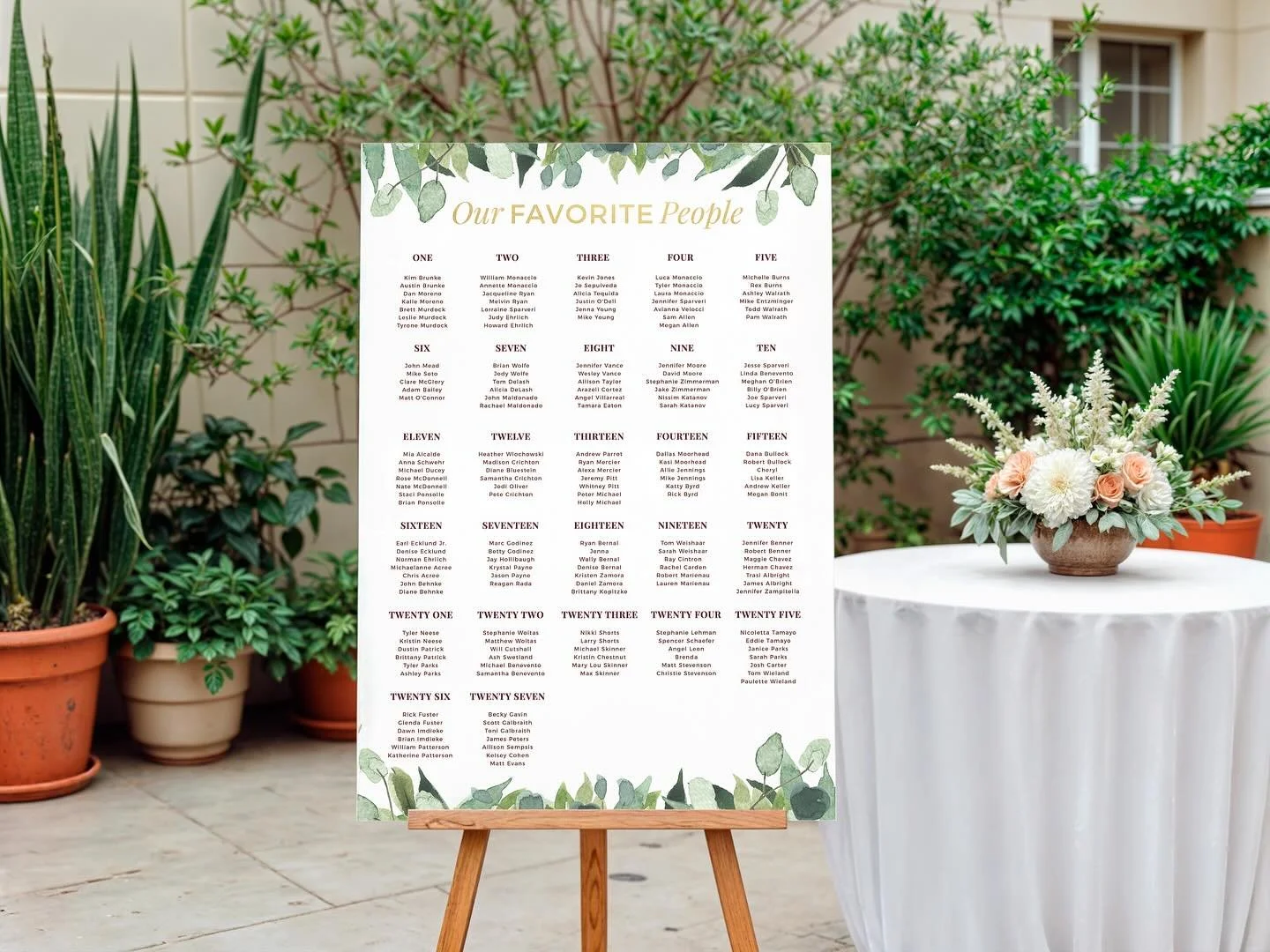 ✨ 3 Reasons You Need a Wedding Seating Chart ✨

	1.	Less Chaos, More Calm 🪑
Guests know exactly where to go &mdash; no scrambling or awkward wandering.
	2.	VIP Vibes 💕
You can seat loved ones together and keep the drama at bay (you know what we mea