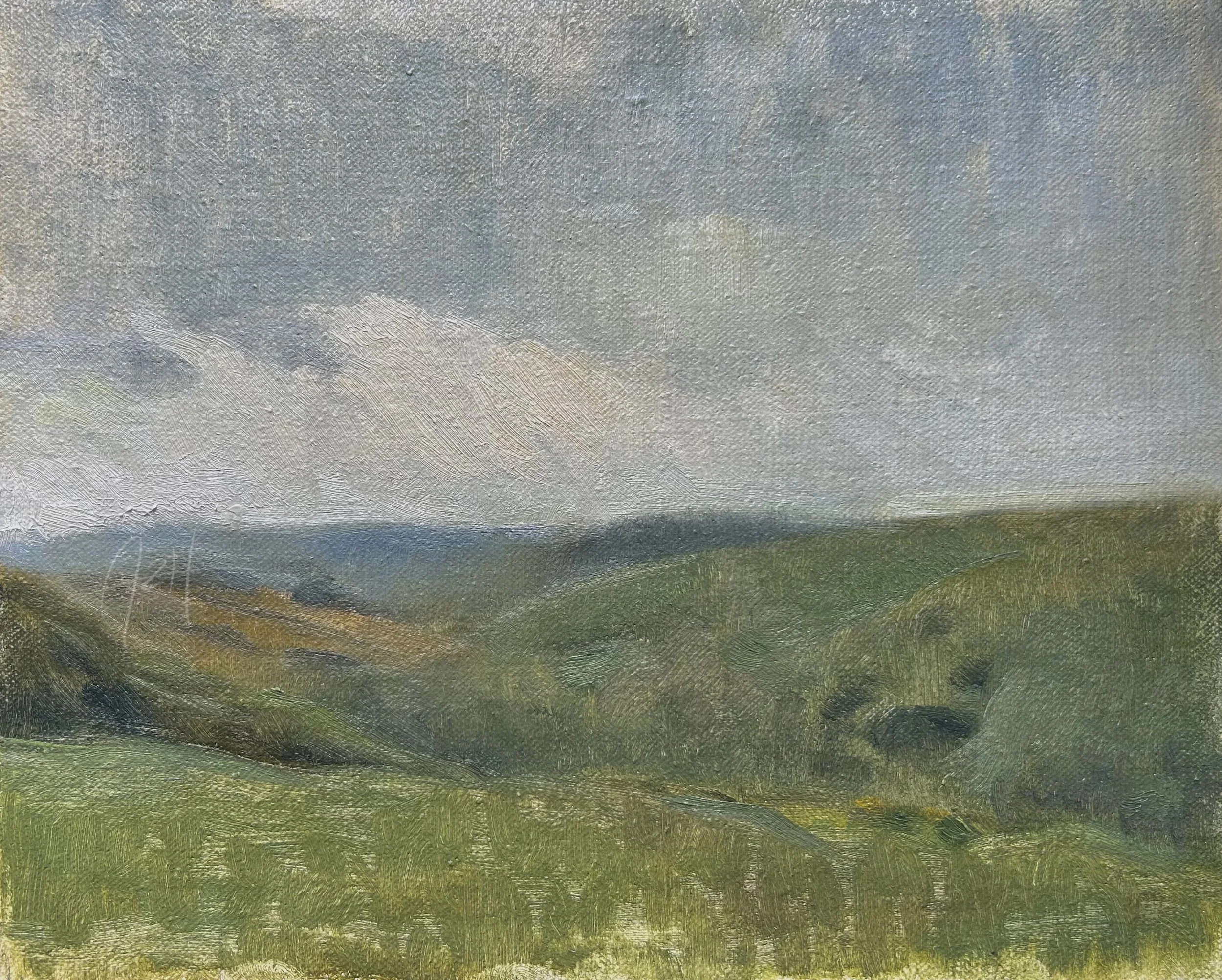 'Sketch of Dartmoor', 2026, Oil on linen, 25.5 x 20.5 cm