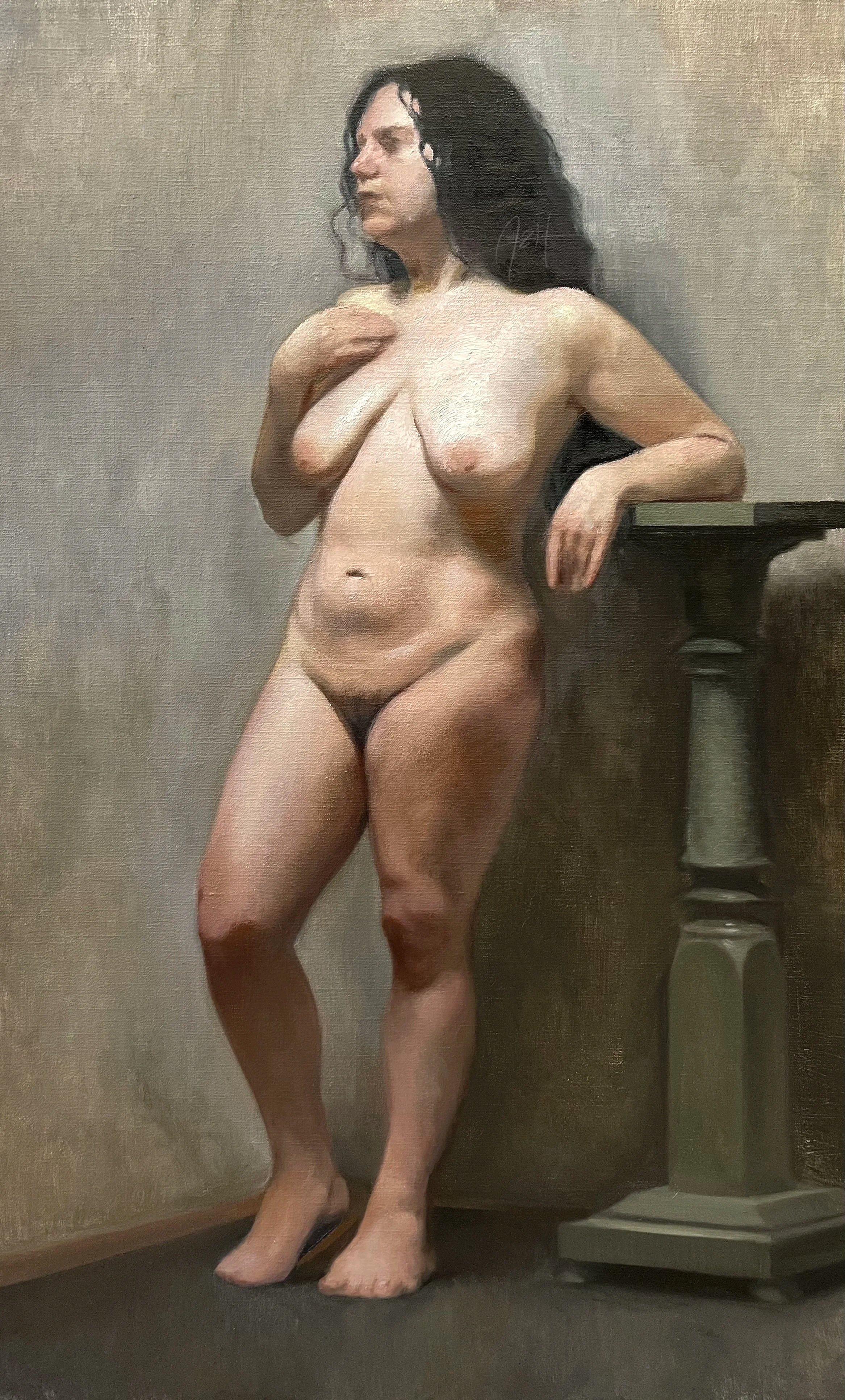 'Natalia', 2026, Oil on linen, 50 x 80 cm