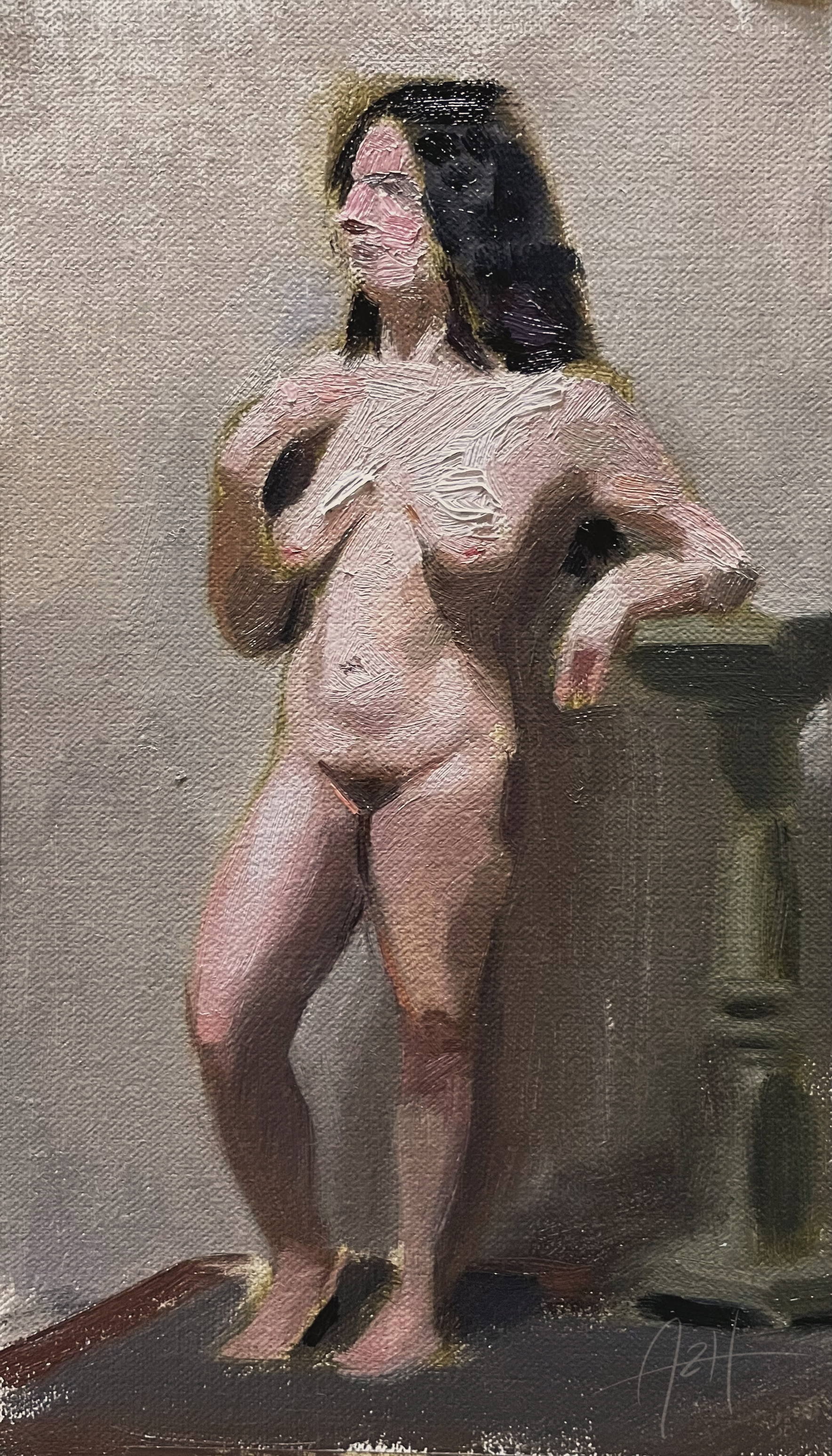 'Natalia (Study)', 2026, Oil on linen