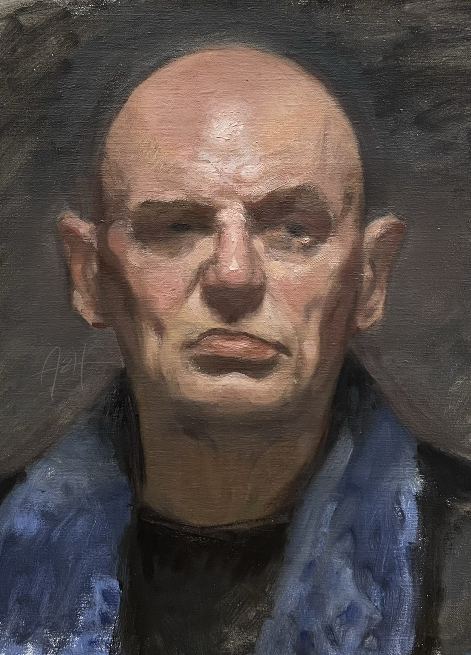 'Portrait Study of Håkan', 2026, Oil on linen