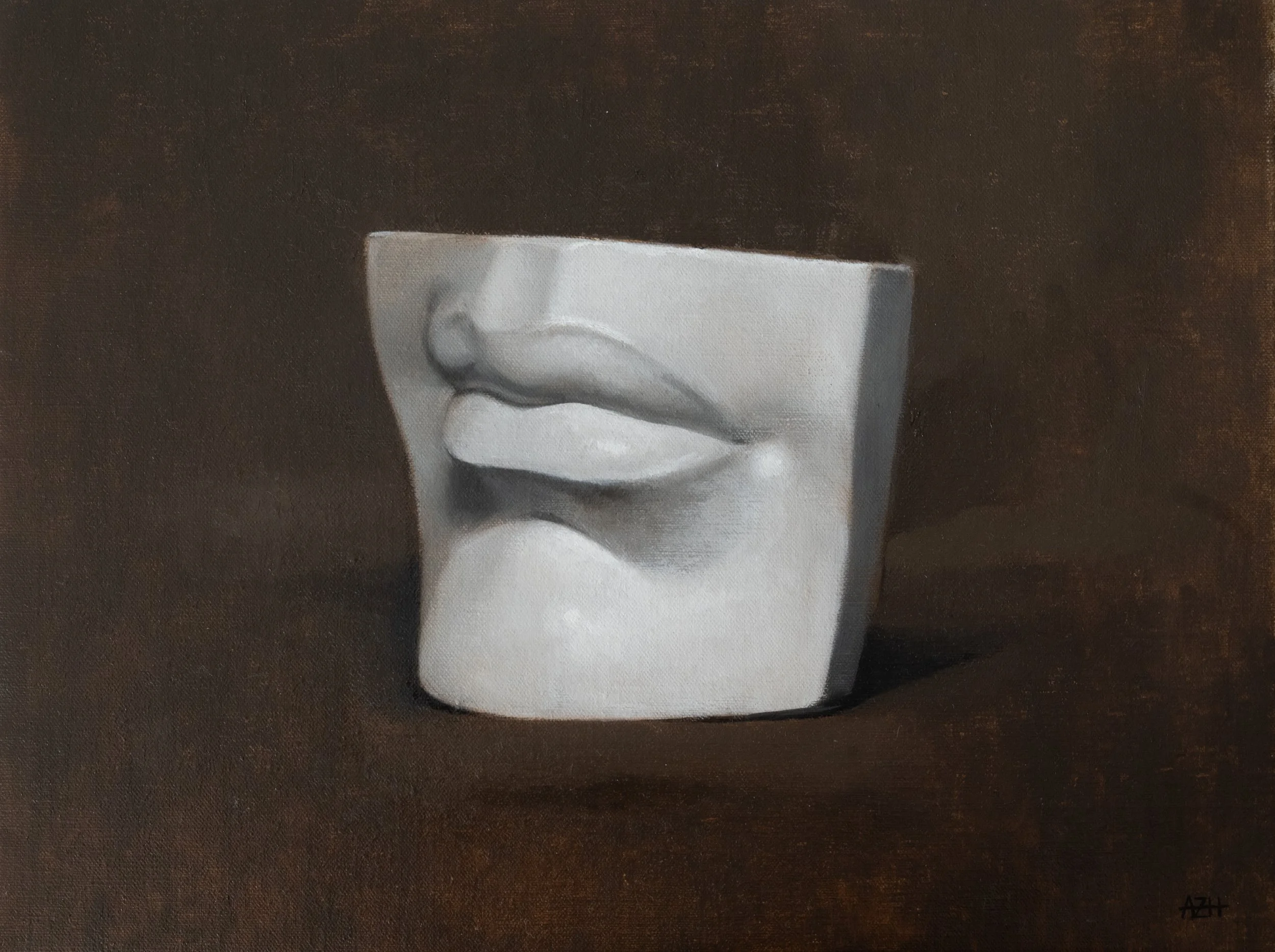 Untitled (Cast ii), 2024, Oil on linen