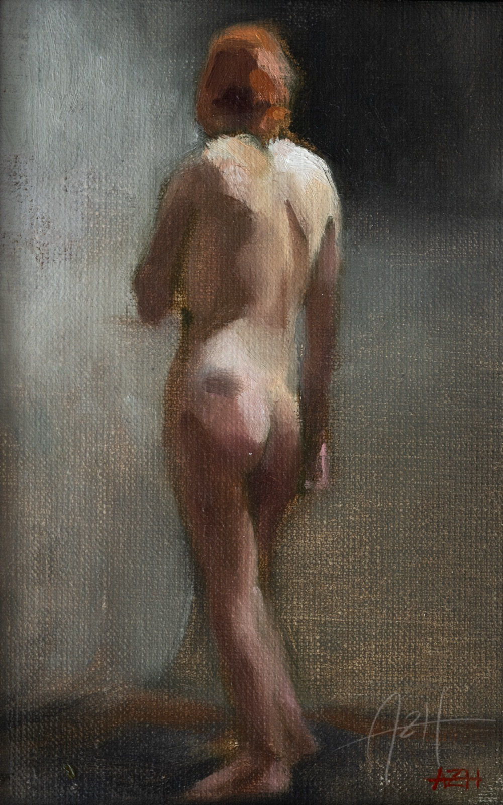 'Matilda (Study)', 2024, Oil on linen 🔴