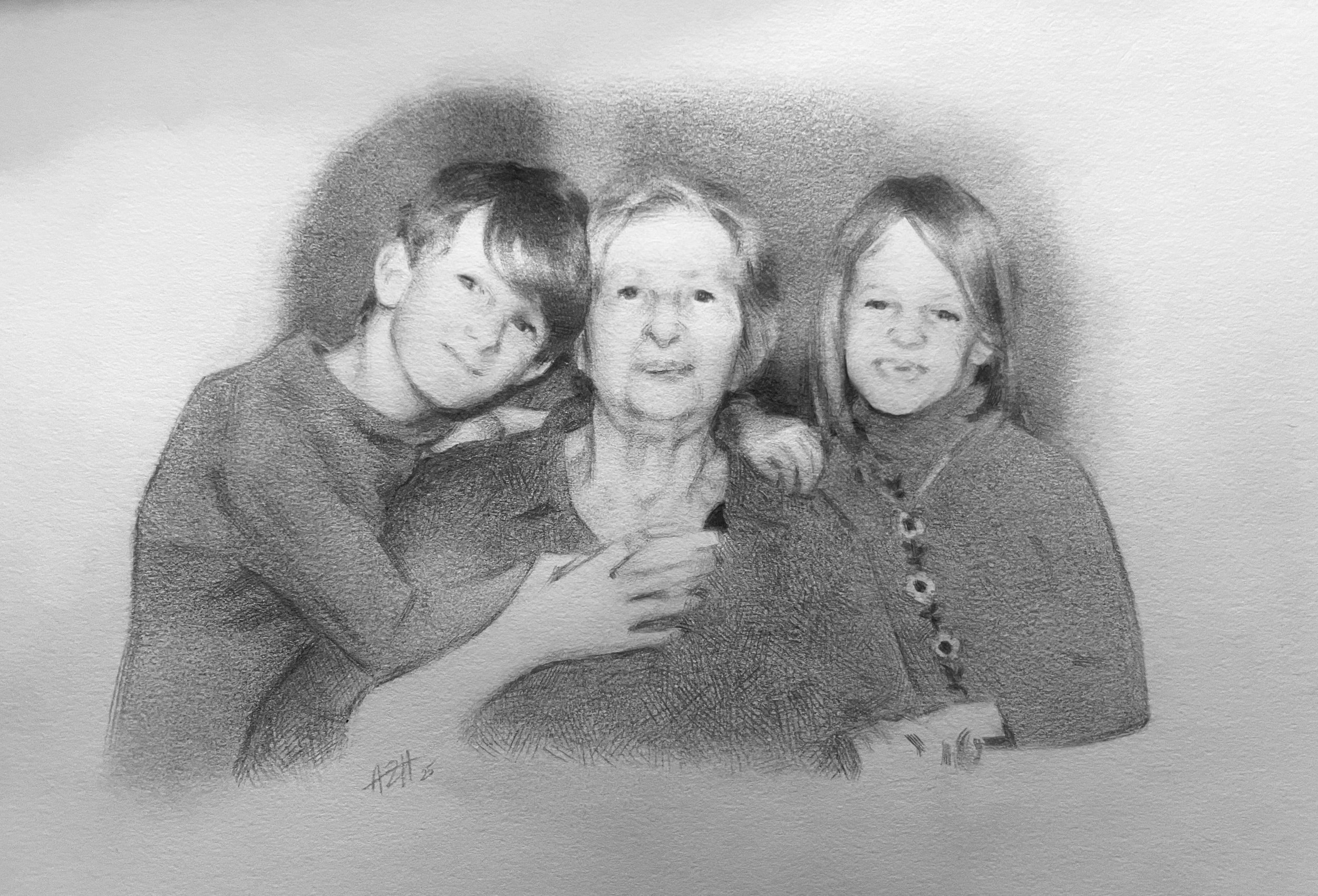 Untitled, 2025, Graphite 🔴