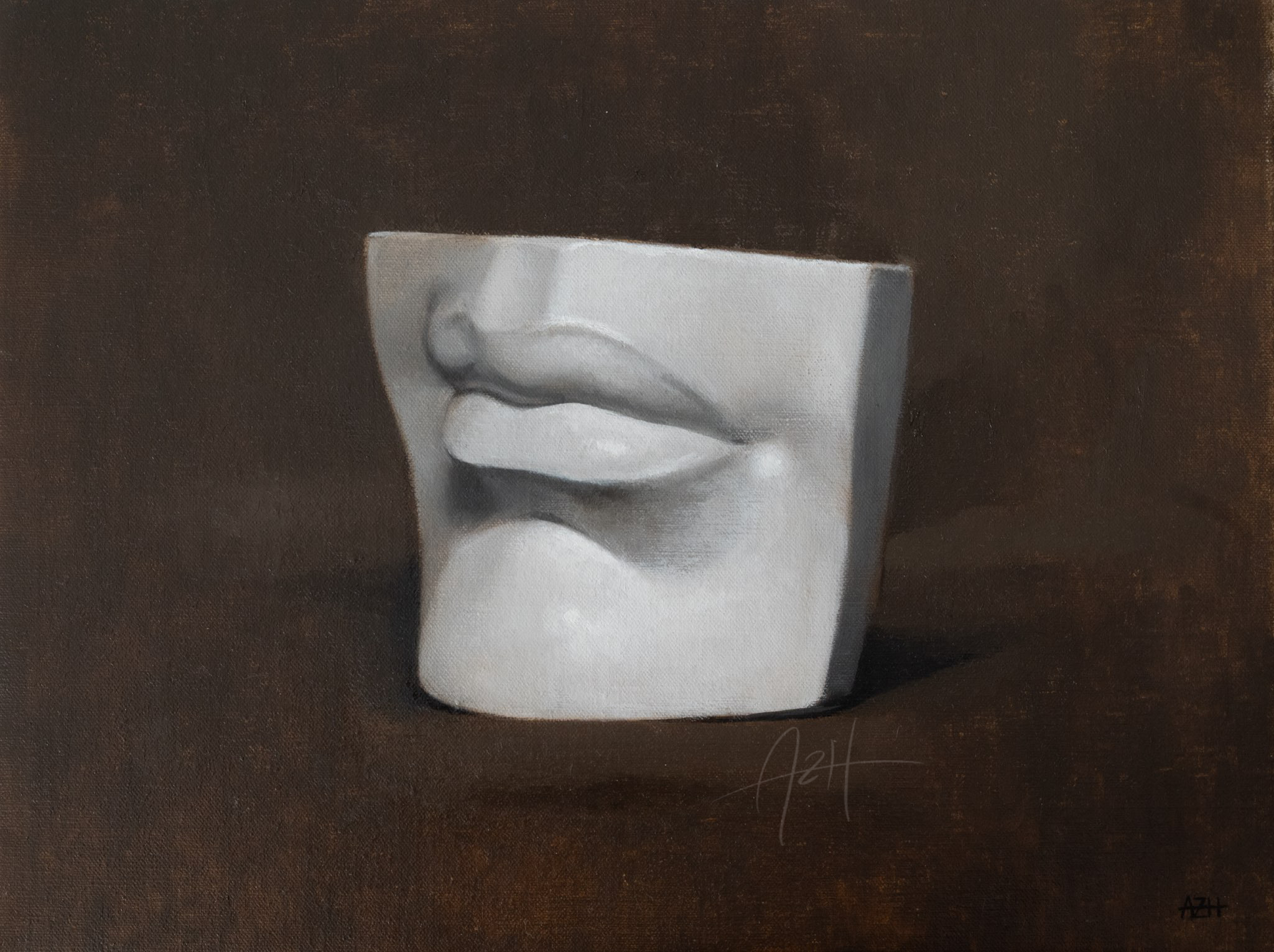 Untitled (cast ii), 2024, Oil on linen