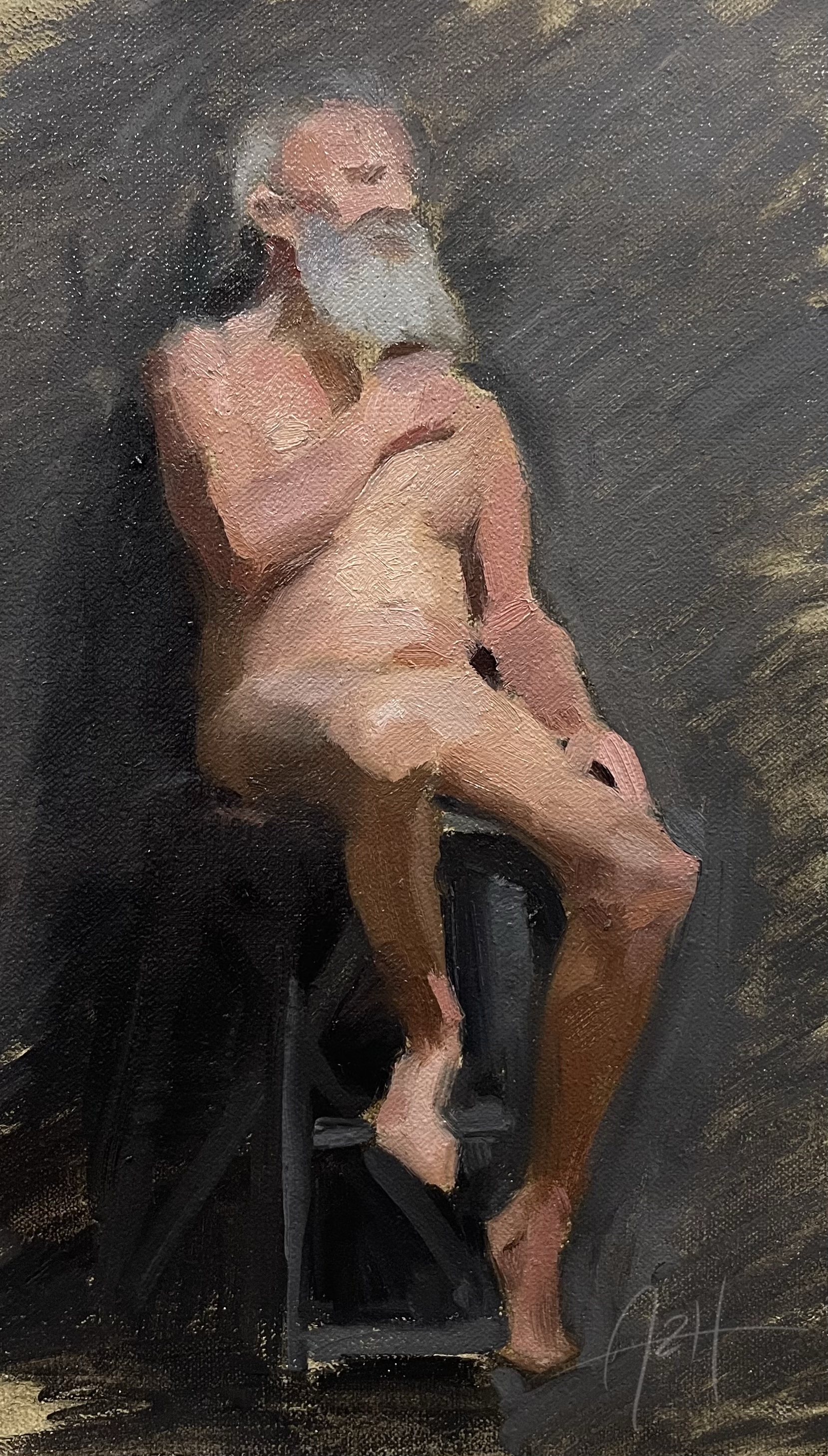 'Tommy (Color study)', 2026, Oil on linen