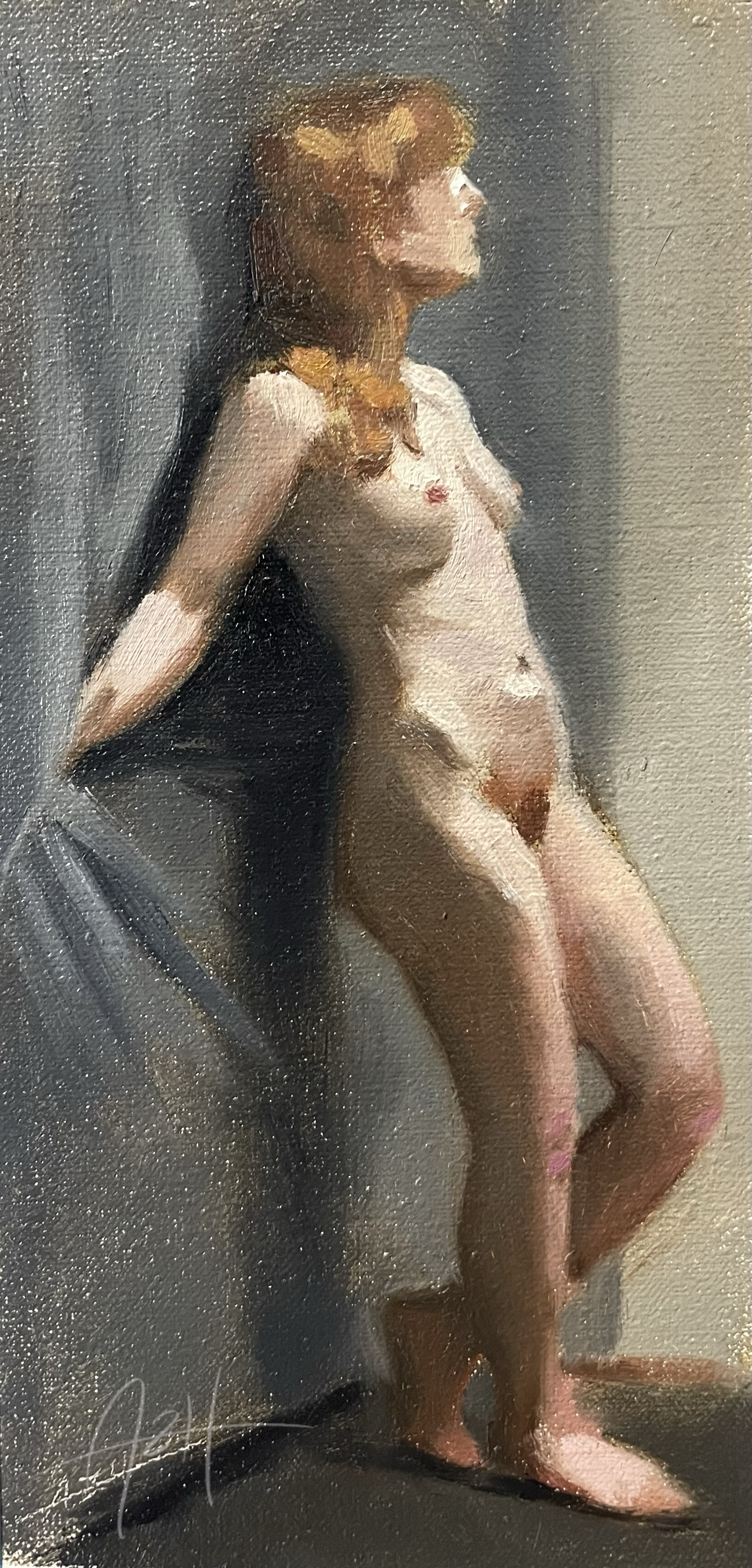 Untitled (Jenny color study i), 2025, Oil on linen