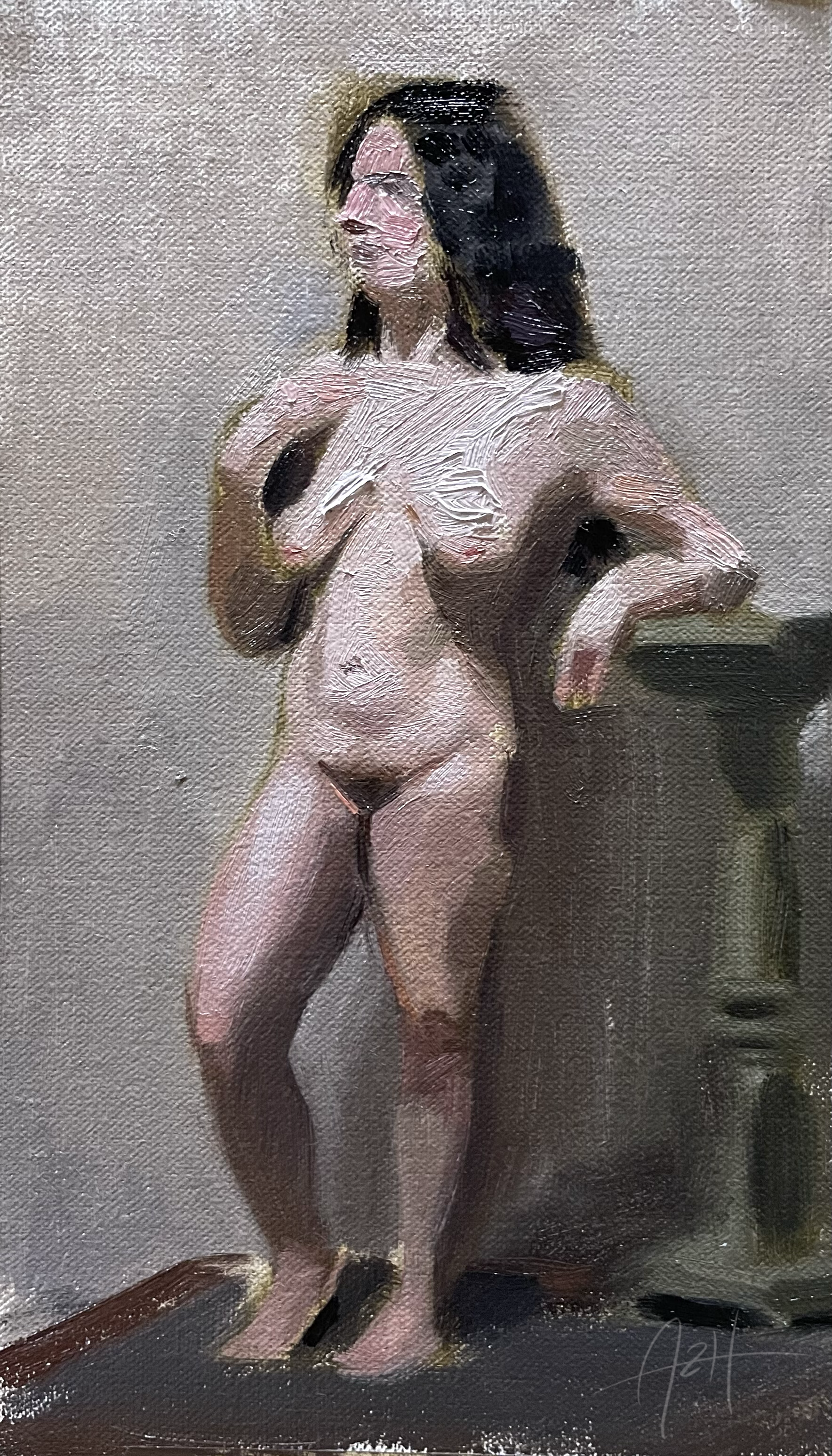 'Natalia (Study)', 2026, Oil on linen