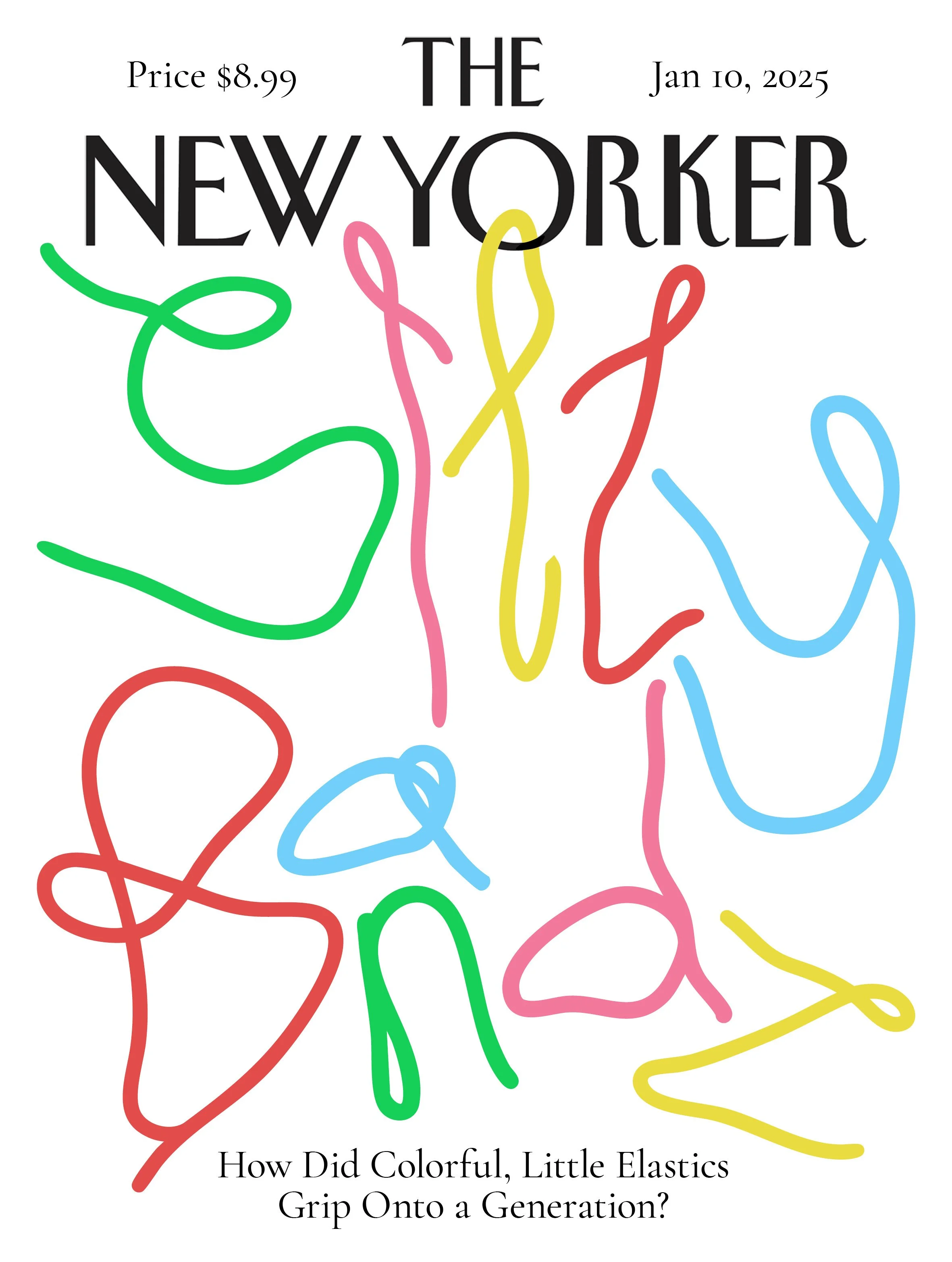 New Yorker Magazine Concept Cover | Adobe Indesign | April 2025