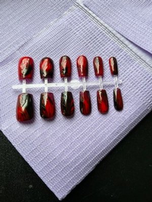 Rein in Red and Black