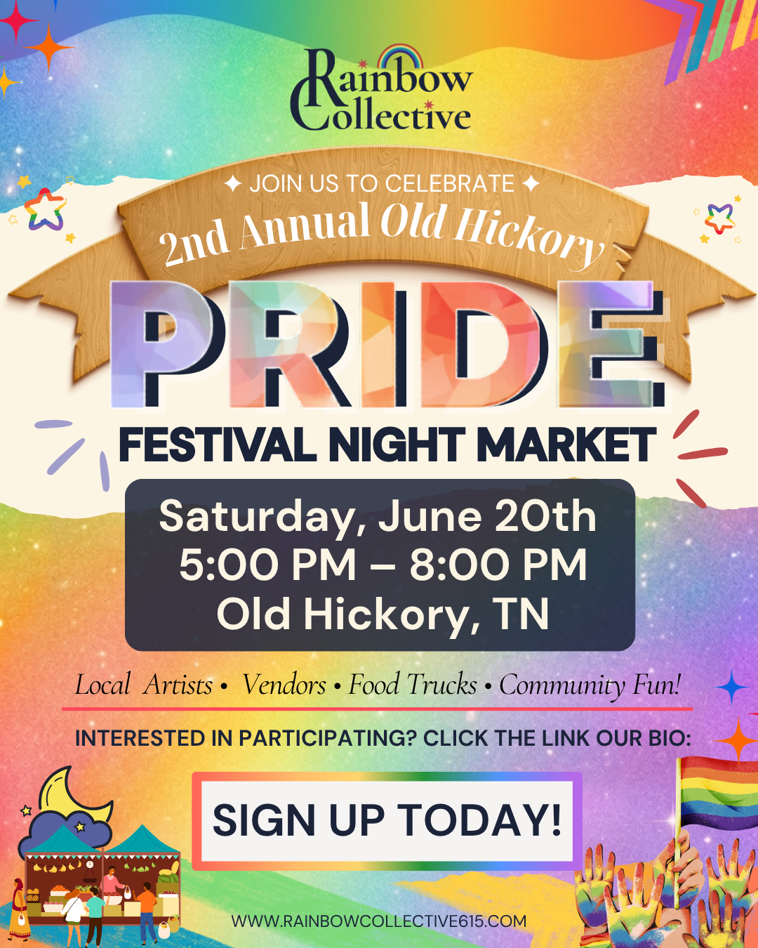 PRIDE FESTIVAL NIGHT MARKET