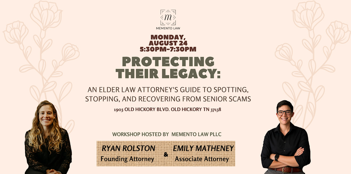 Protecting Their Legacy An Elder Law Attorney's Guide to Spotting, Stopping & Recovering from Senior Scams