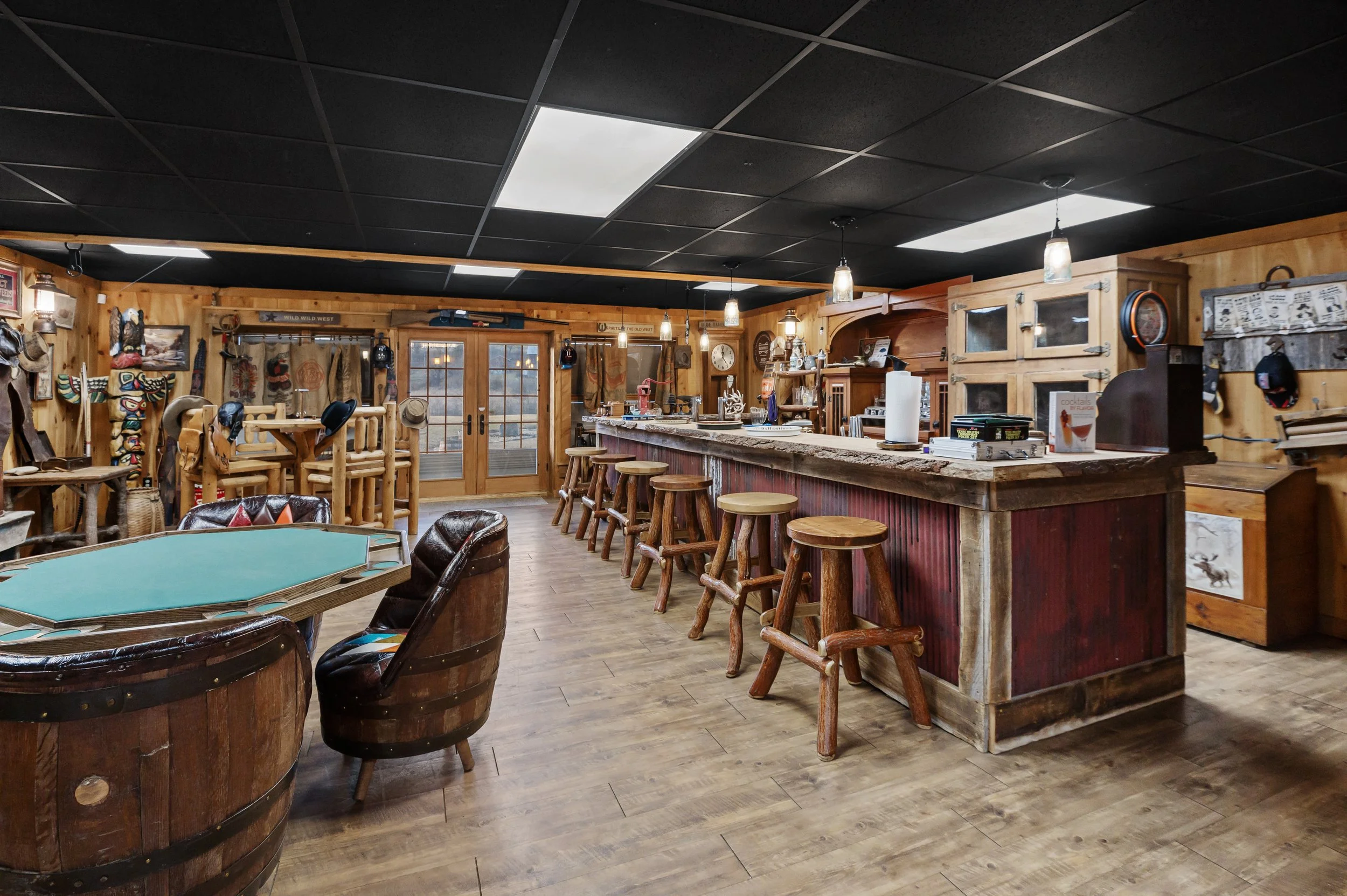 Old West Style Saloon (ground floor)