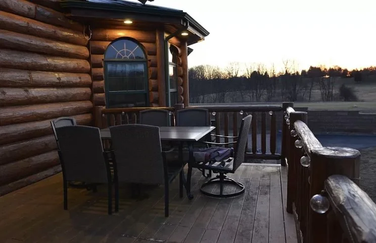 Private Balcony with Outdoor Seating