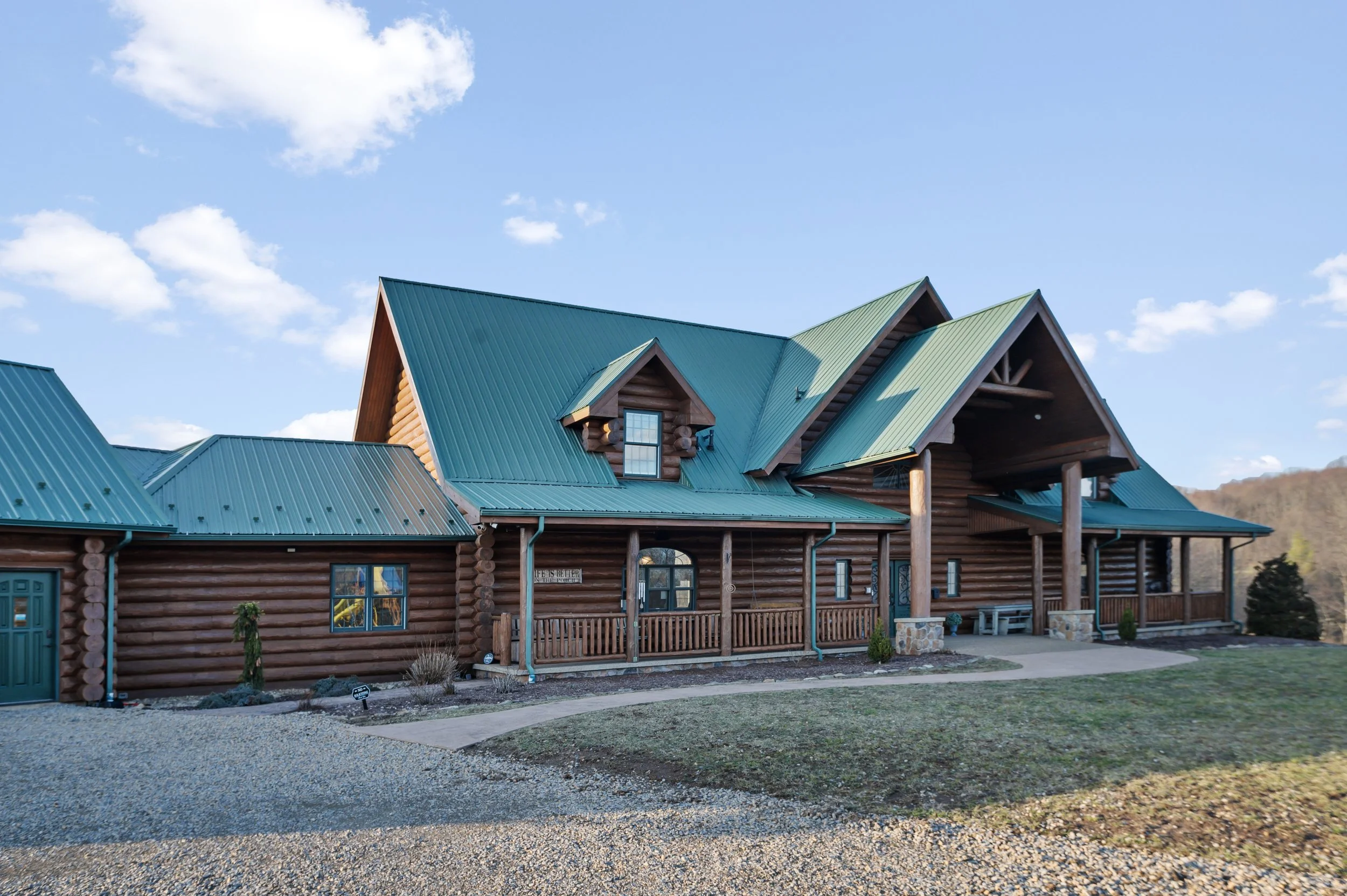 Top Driveway and 3 Car Garage