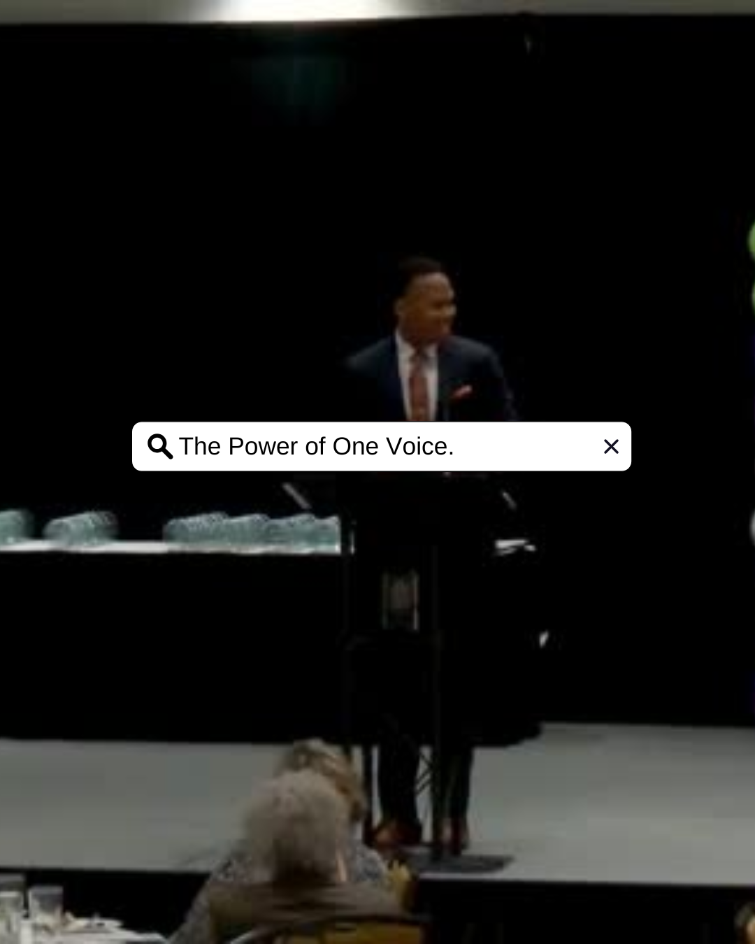 The Power of One Voice
