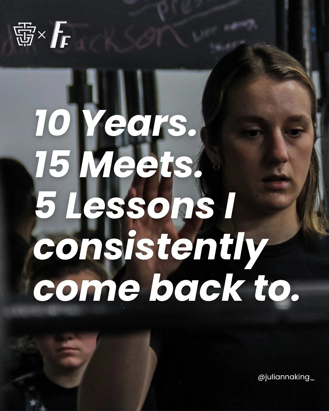 It&rsquo;s officially 10 years since I started powerlifting, and it simultaneously feels like yesterday and forever ago.

Powerlifting has infiltrated my whole life - in the best and most challenging ways. And I have learned many lessons - but here a