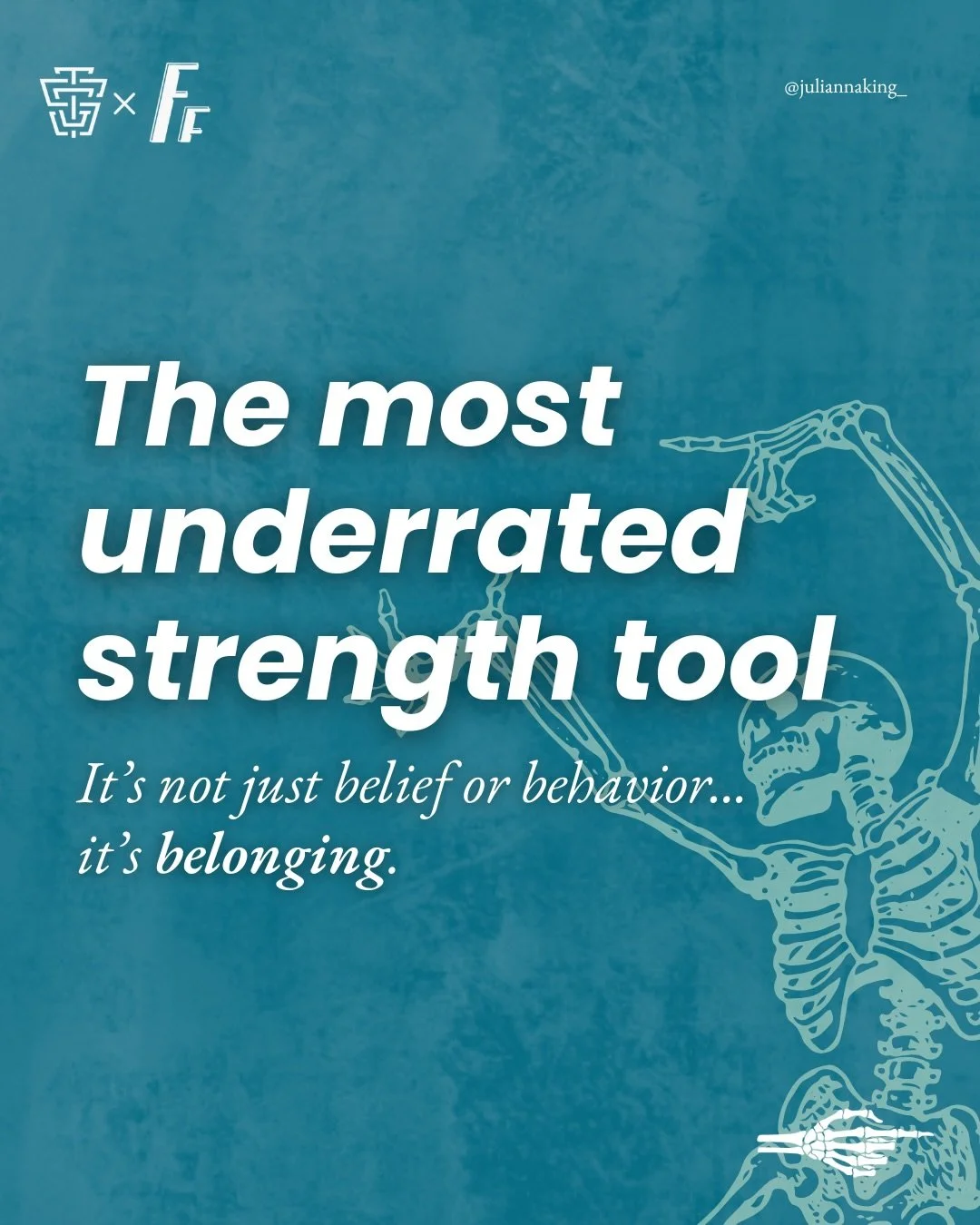 We talk a lot about discipline and drive.

Both of which are needed! If you don&rsquo;t like it, you&rsquo;re probably not gonna do it.

But even if you enjoy it, times get tough&hellip; 

Failed lifts. Busy life. Lack of motivation.

Having a suppor